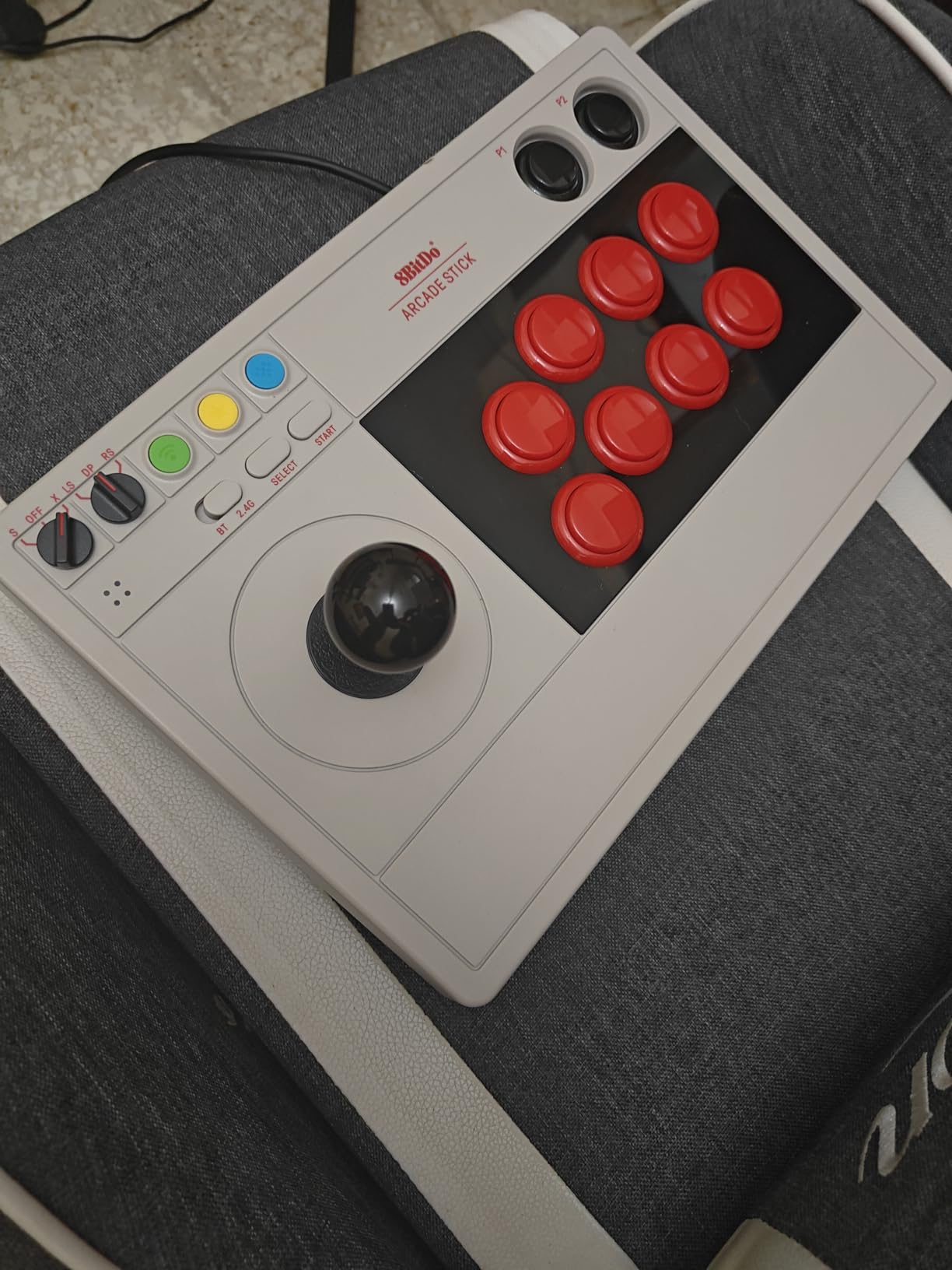 8Bitdo Arcade Stick for Switch & Windows, Arcade Fight Stick Support Wireless Bluetooth, 2.4G Receiver and Wired Connection customer photo 1