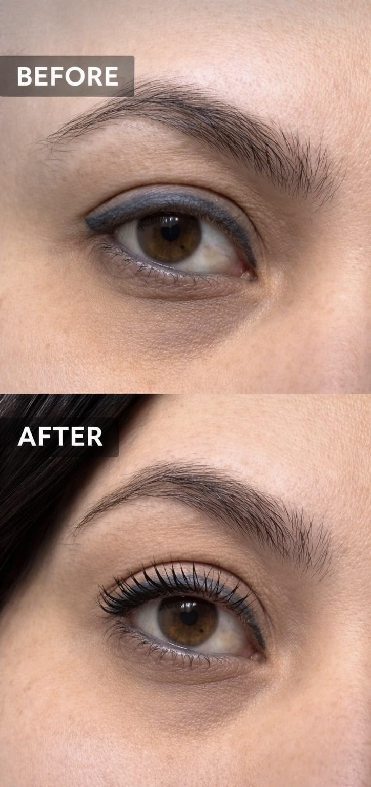 Maybelline Lash Sensational Sky High Waterproof Mascara Makeup, Volumizing, Lengthening, Defining, Curling, Multiplying, Buildable Formula, Very Black, 1 Count customer photo 1