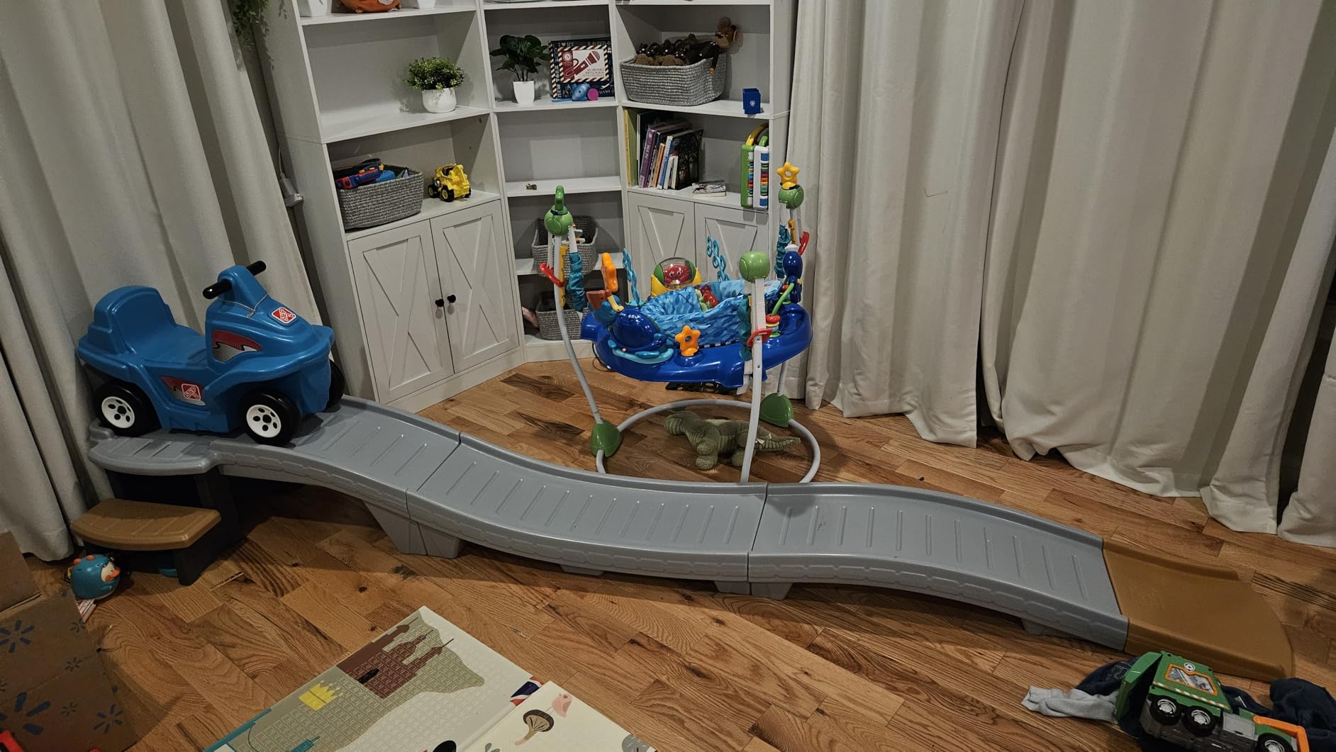 Step2 Up & Down Roller Coaster Kids Ride On Toy, Push Car, Indoor/Outdoor Playset customer photo 1