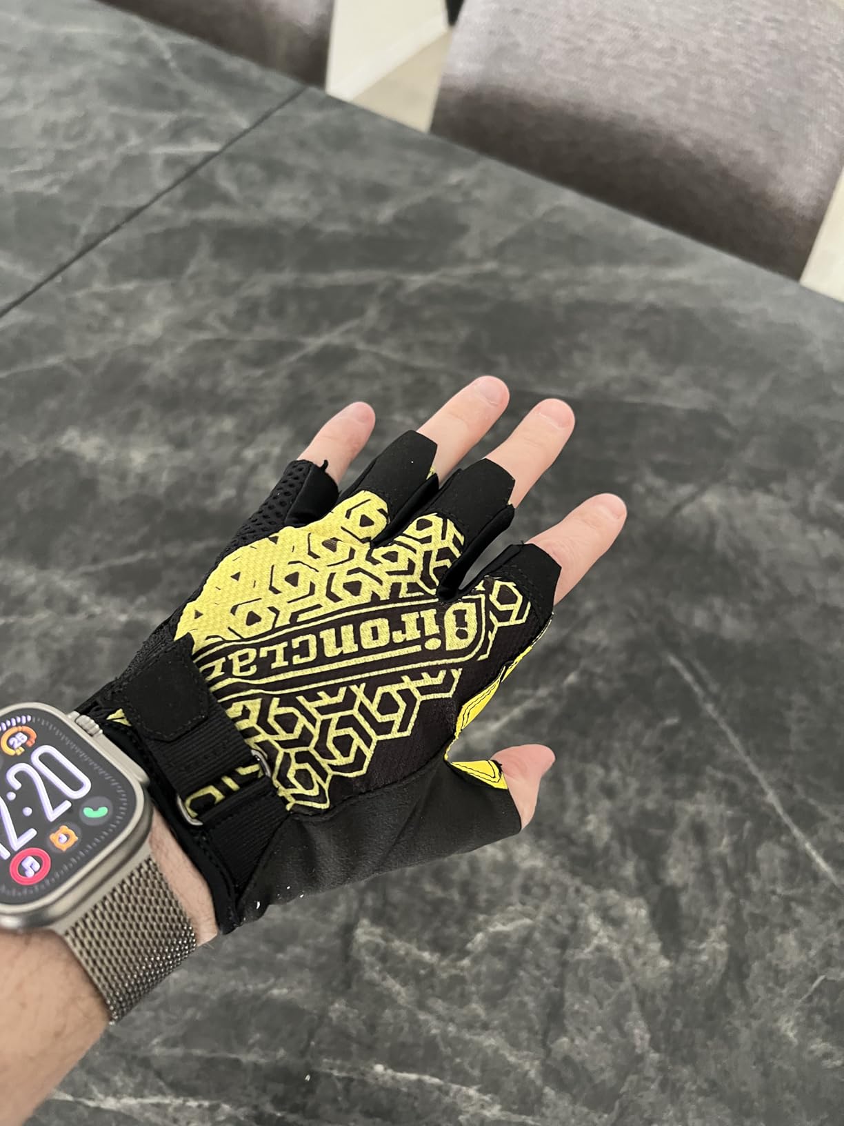 Ironclad MIBR PC Gaming Gloves, Precision Fit, Performance Grip, Machine Washable, (1 Pair), Size S (ES-MIBR-02-S) customer photo 1