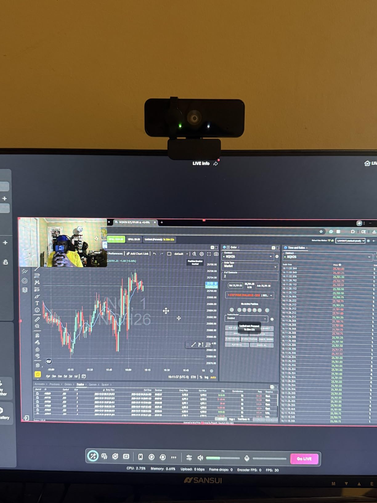Lenovo HD 1080p Webcam (300 FHD) - Monitor Camera with 95 Wide Angle, 360 Rotation Pan & Tilt, Dual Microphones - Attachable Desktop Cam with Privacy Shutter for Remote Work, Streaming & Gaming customer photo 2
