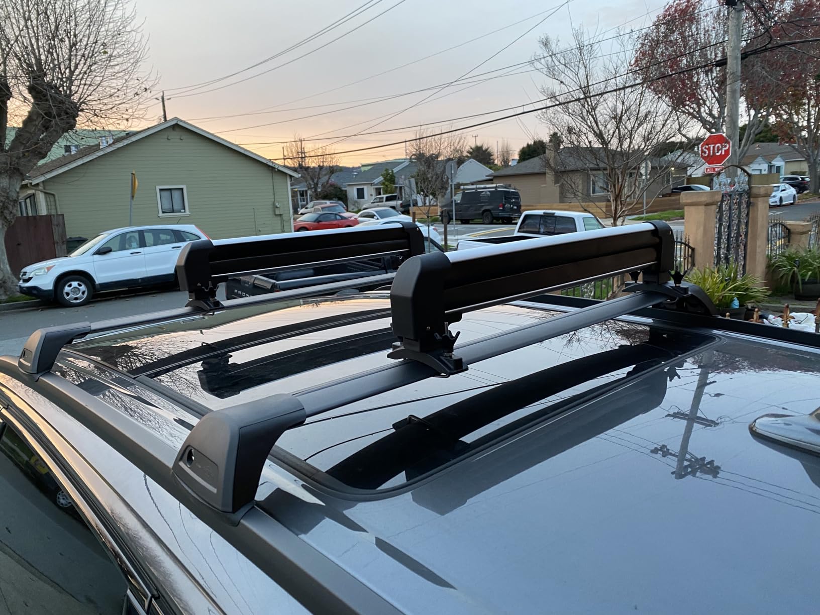 Leader Accessories Car Ski Snowboard Roof Racks, Fits Up to 6 Pairs of Skis or 4 Snowboards customer photo 1