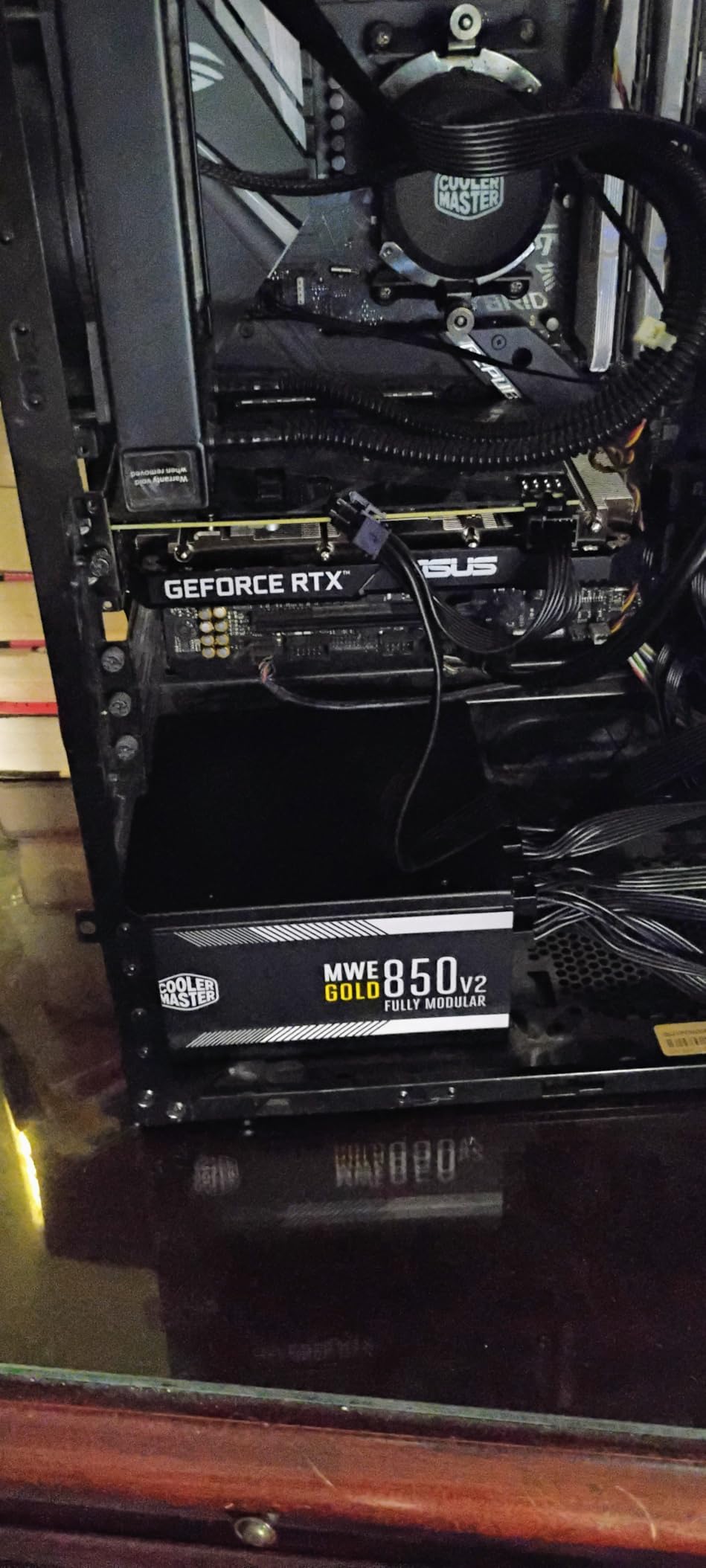Cooler Master MWE 850 V2 Full Modular PSU, 850W, 80+ Gold, Designed Ready Nvidia RTX 5080 customer photo 2