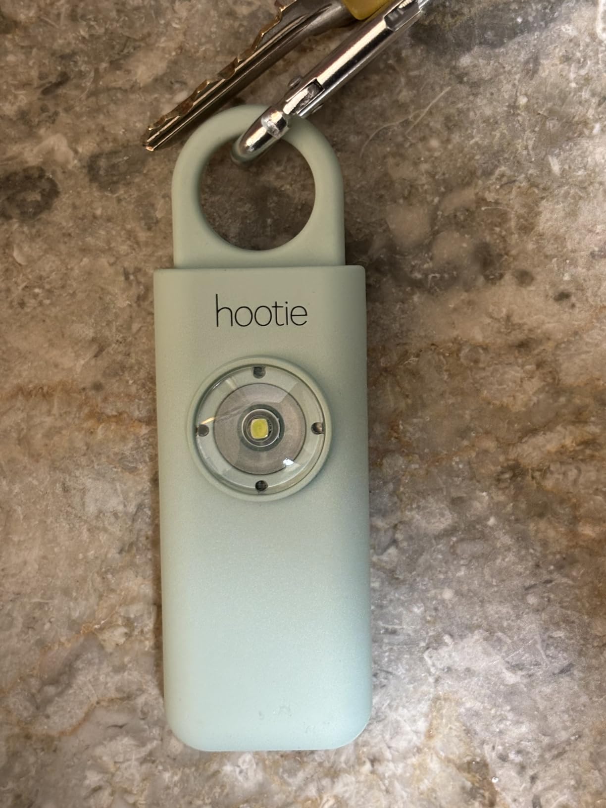 HOOTIE Personal Safety Alarm Keychain, 130dB Personal Alarm for Women Men and Kids, Pull Pin Emergency Panic Alarm with Strobe Light (Navy) customer photo 2