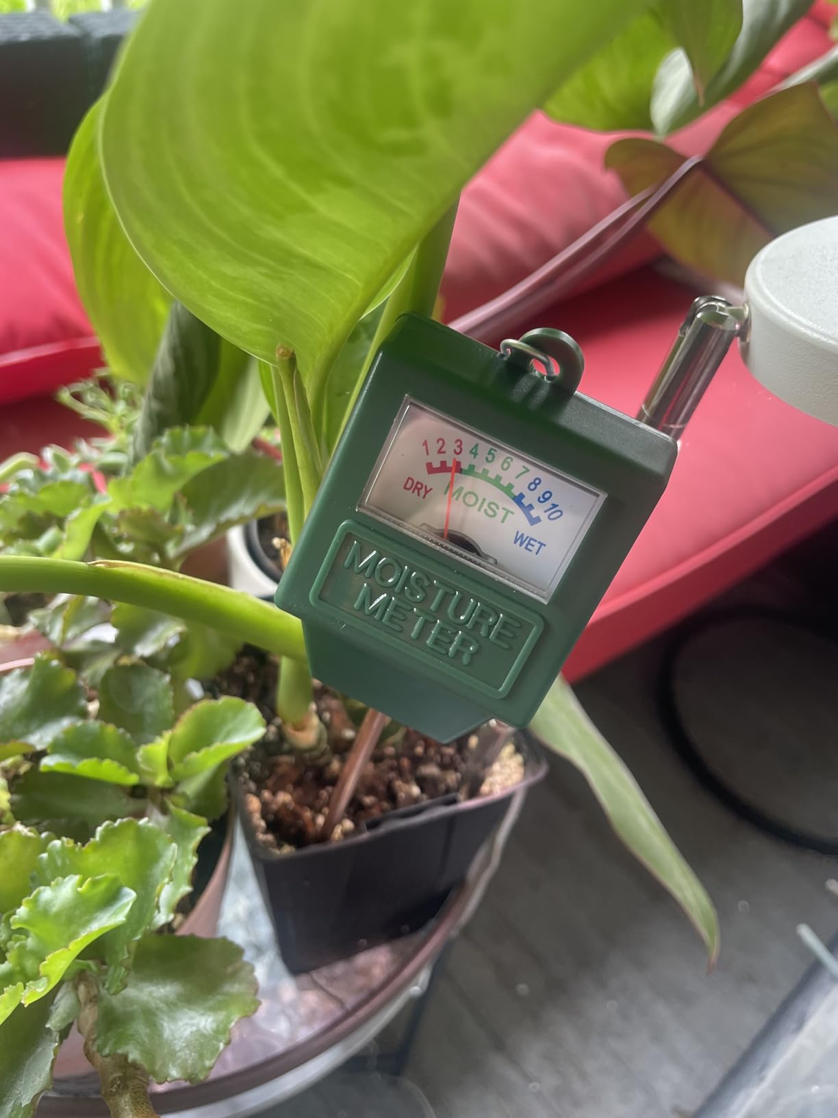 Soil Moisture Meter,Plant Hygrometer Moisture Sensor Plant Water Monitor for Potted Plants,Garden,Farm, Lawn(No Battery Needed) customer photo 2