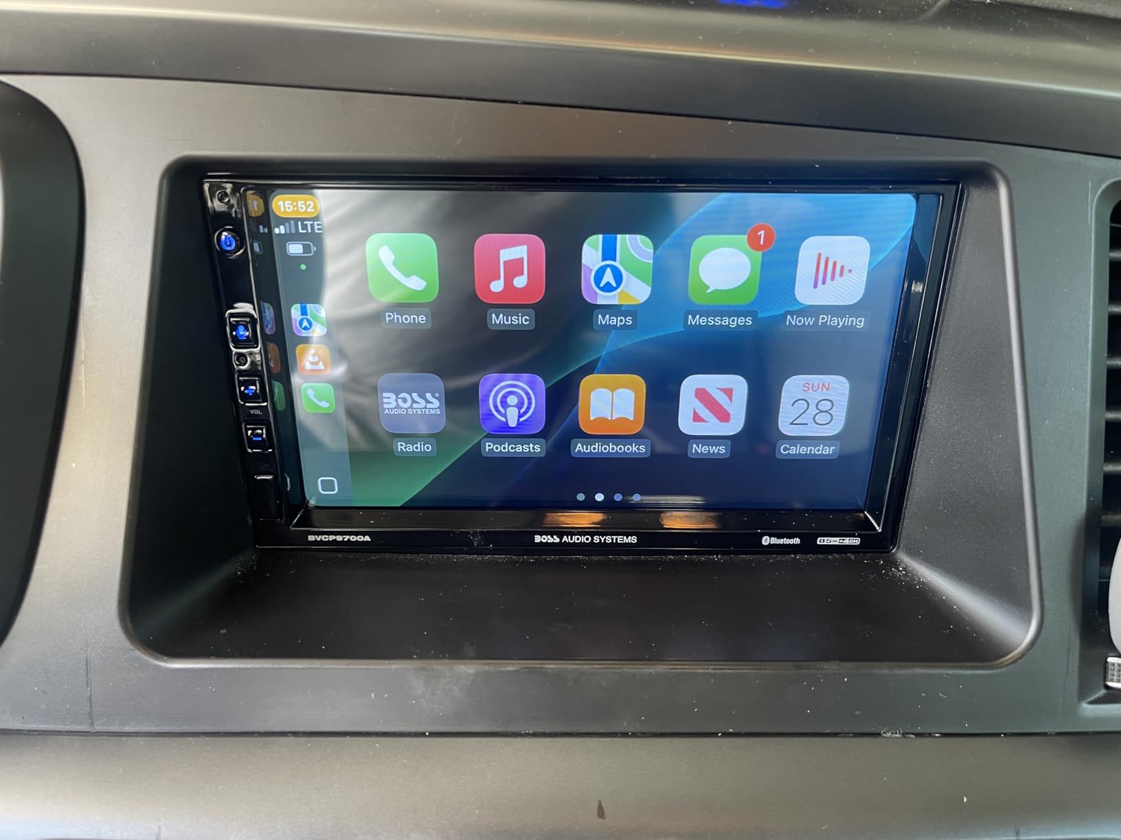 BOSS Audio Systems BVCP9700A Car Stereo - Apple CarPlay, Android Auto, Double Din, 7 Inch Touchscreen, Bluetooth, No CD DVD Player, AM/FM Radio Receiver customer photo 2