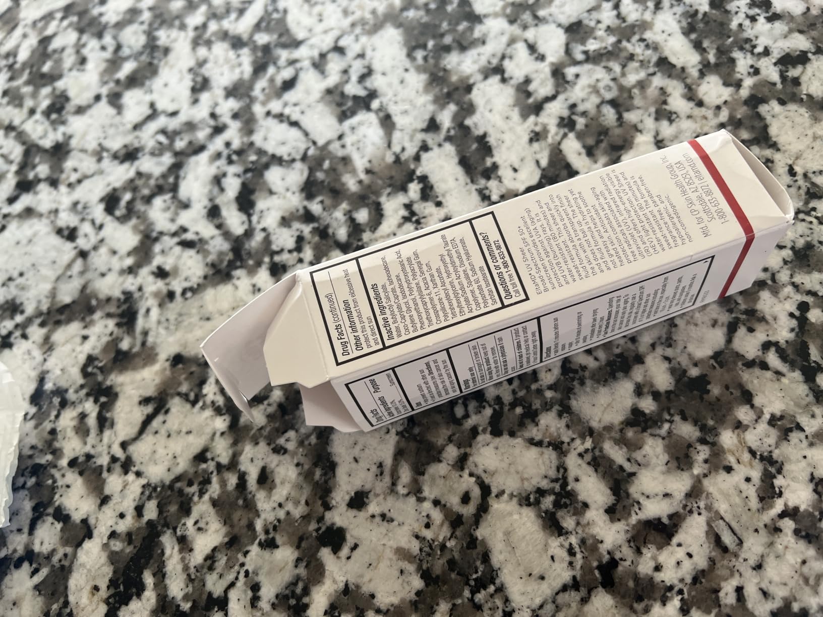 EltaMD UV Sheer Face Sunscreen, SPF 50+ No White Cast Sunscreen for Face and Body, Zinc Oxide Sunscreen Formula customer photo 1
