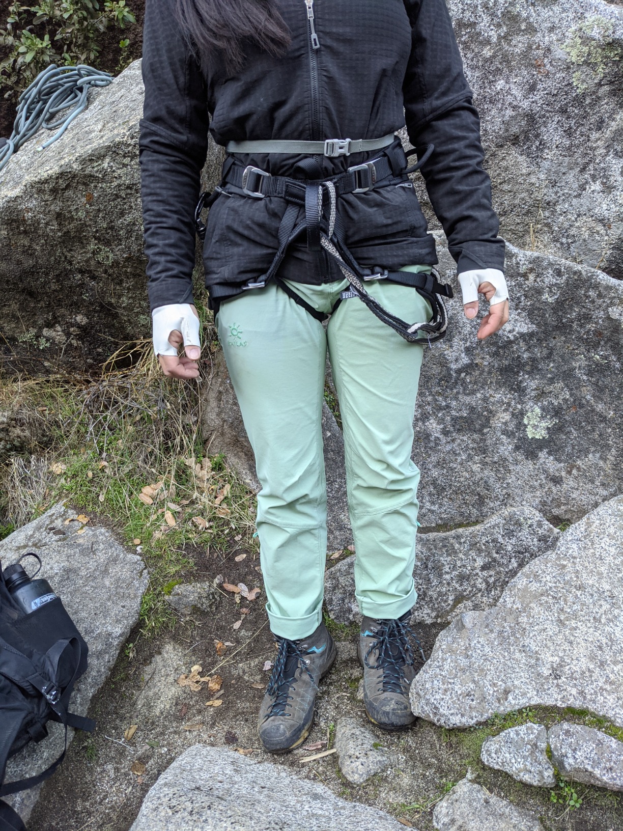 KAILAS B4 Rocking Climbing Harness Adjustable Roofing Harness Rescue Safety Harness Tree Climbing Harness Spikes customer photo 2