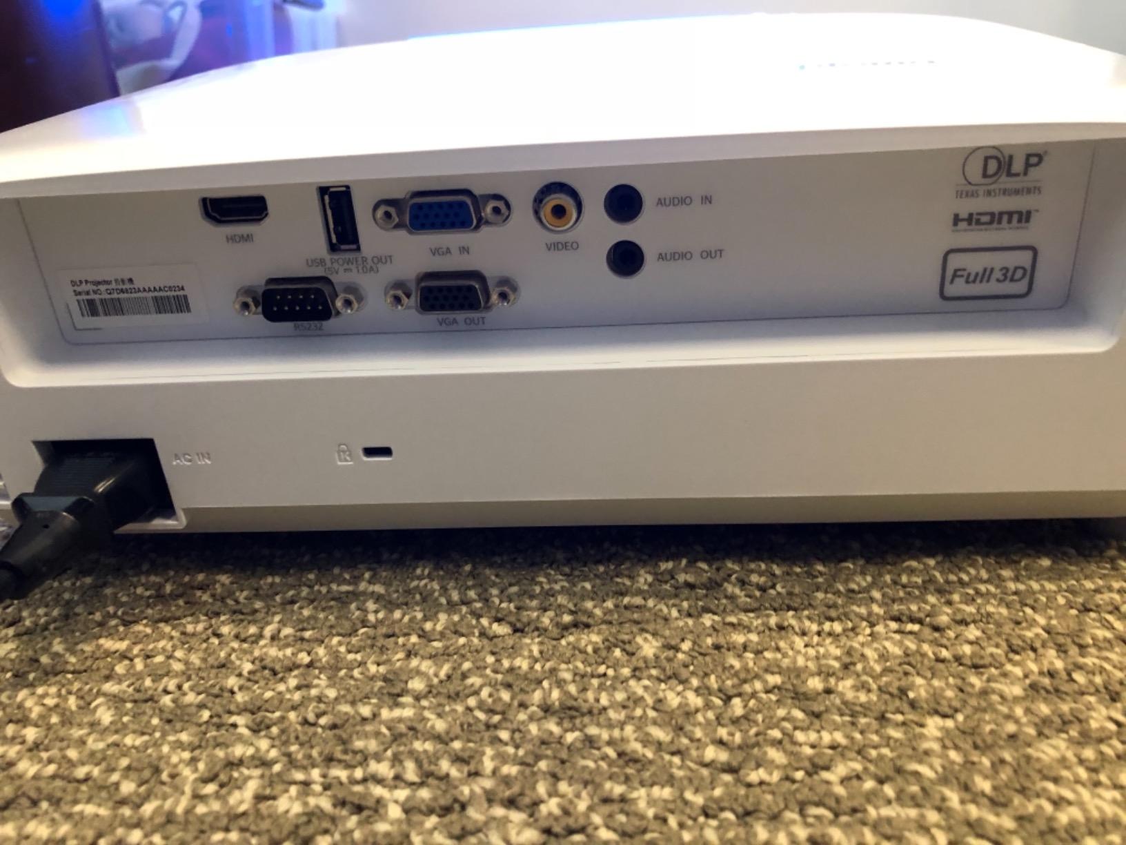 Optoma X400LVe XGA Professional Projector | Presentations in Classrooms & Meeting Rooms | Up to 15,000 Hour Lamp Life | Speaker Built In customer photo 2