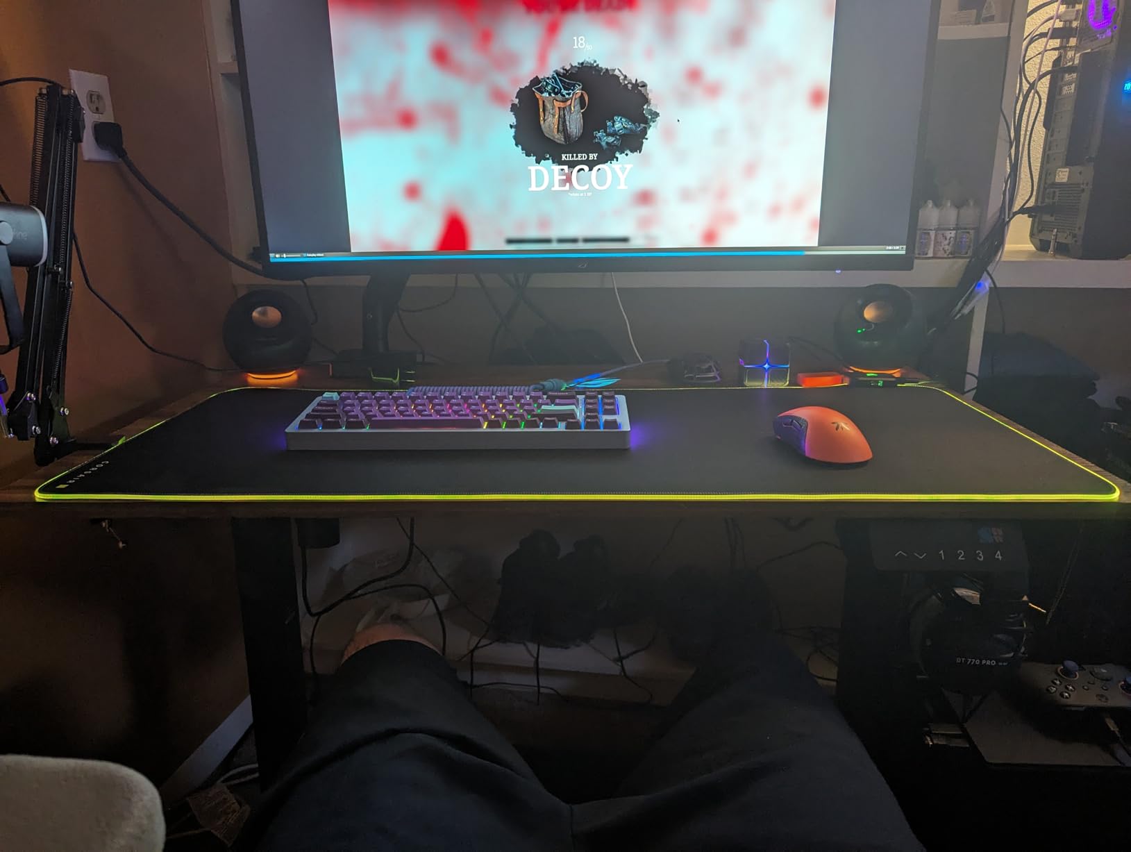 Corsair MM700 RGB Extended Cloth Gaming Mouse Pad - 36.6
