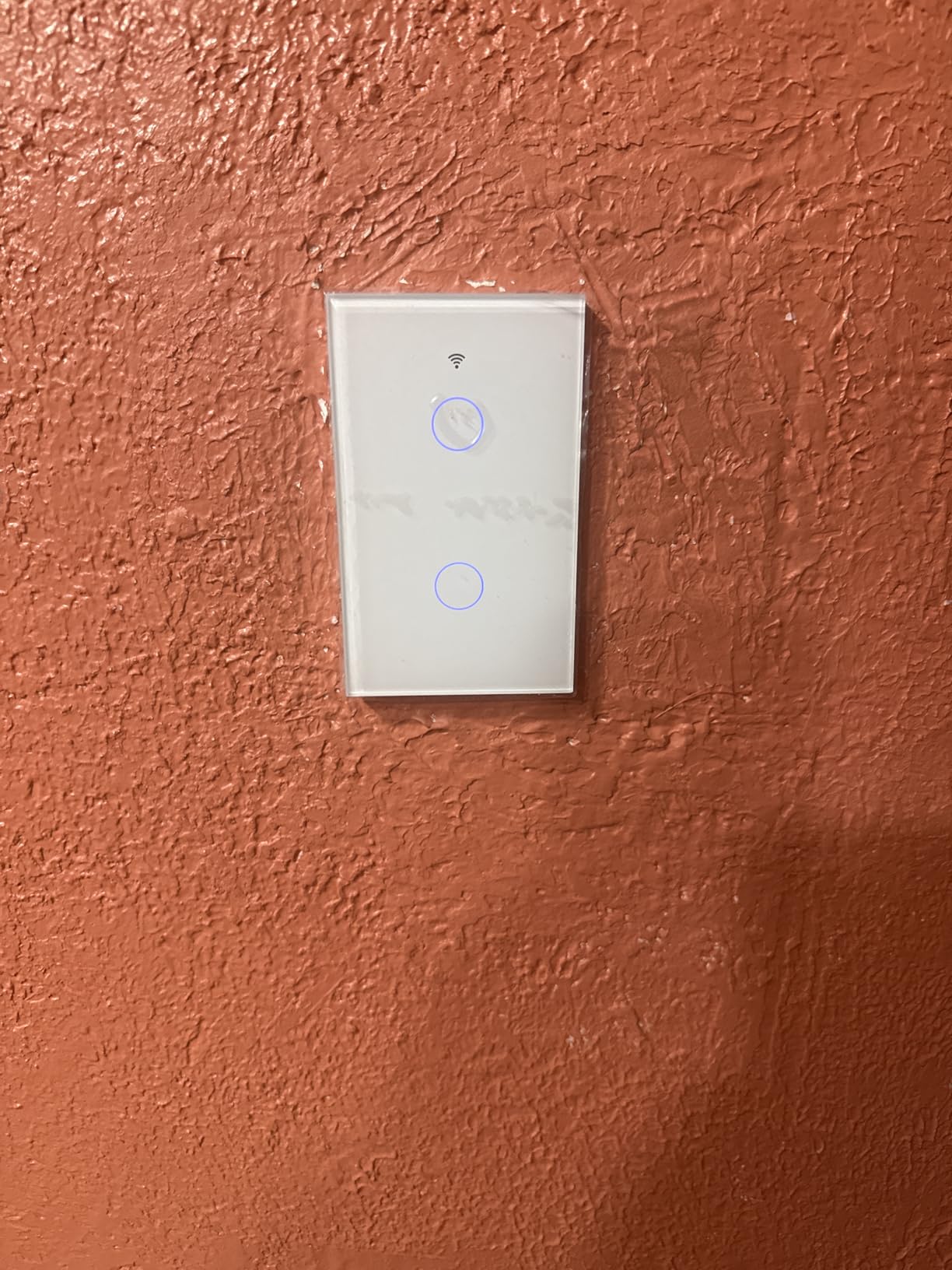 MoesGo 2nd Generation WiFi RF433 Smart Touch Wall Single Fire Smart Switch, No Neutral Wire Needed, Compatible with Smart Life/Tuya App, Works with Alexa and Google Home Single Pole 110V White 1 Gang customer photo 2