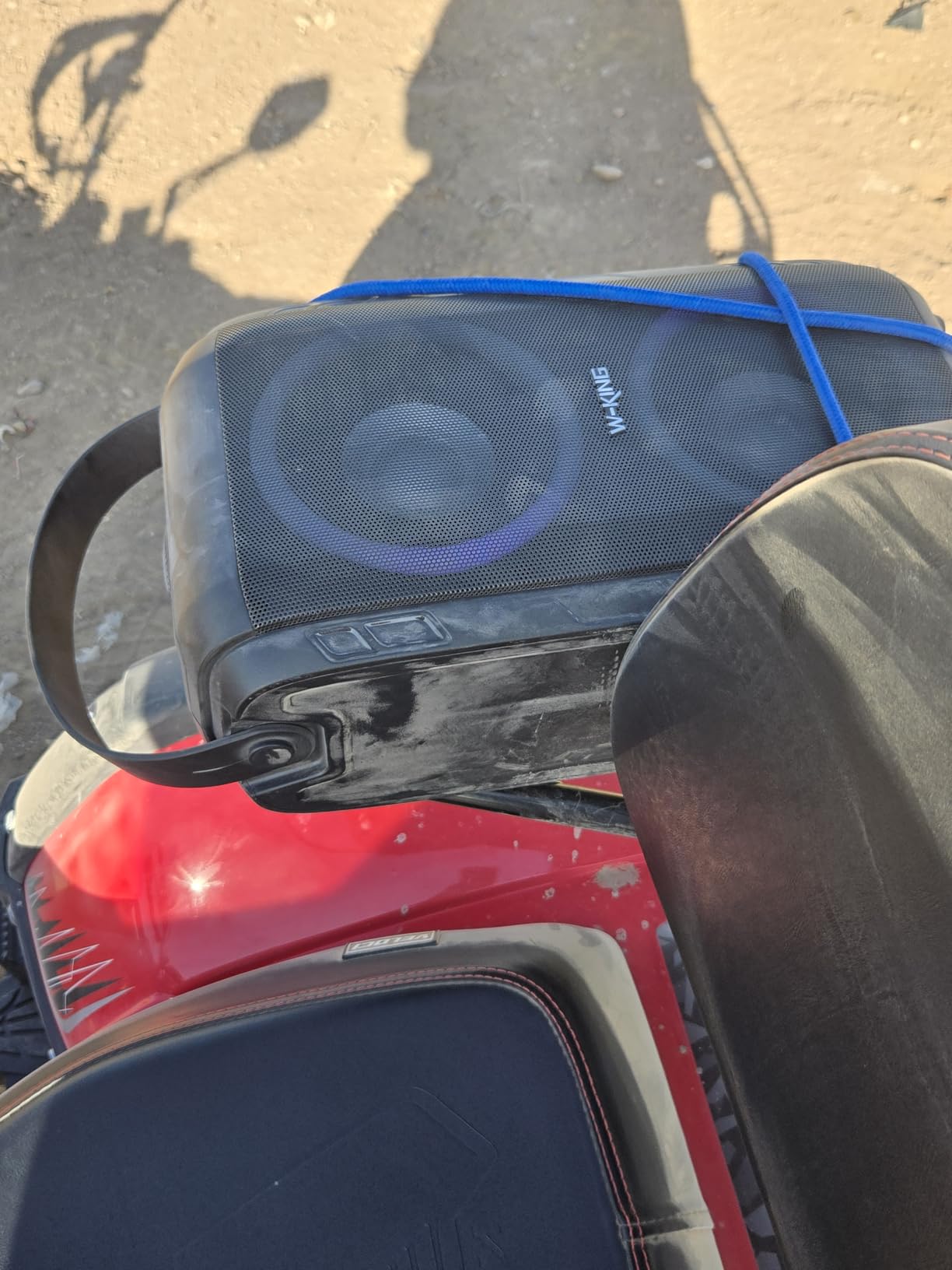 W-KING Party Bluetooth Speaker Boom Box, 180W Max Big Large Loudest Wireless Outdoor Portable Speaker 4 Drivers with 2*4.04'' Subwoofer, 80W HD Huge 105dB Pulse Natur Deep Bass, IPX5/24H/EQ/USB/TF/AUX customer photo 2