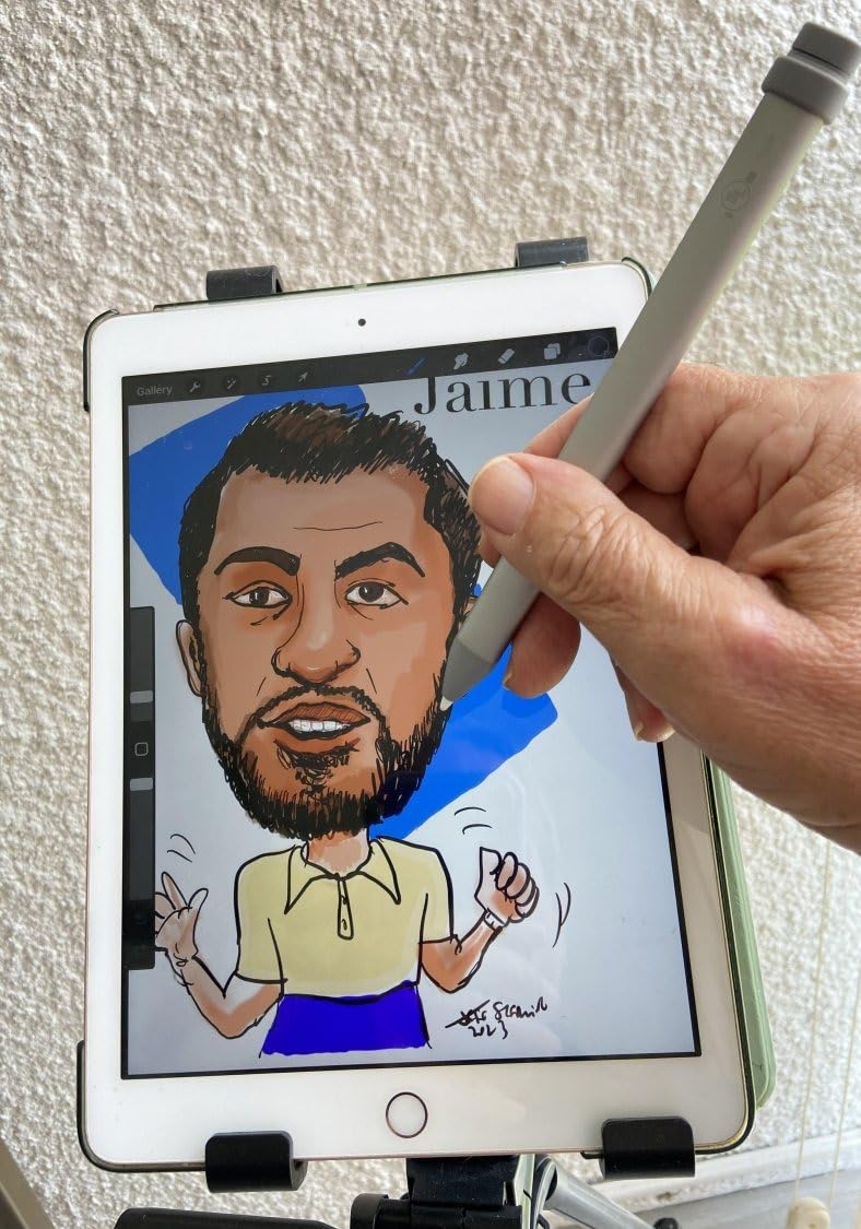 Logitech Crayon Digital Pencil for All iPads (2018 Releases and Later) with Apple Pencil Technology, Anti-roll Design, and Dynamic Smart tip customer photo 2