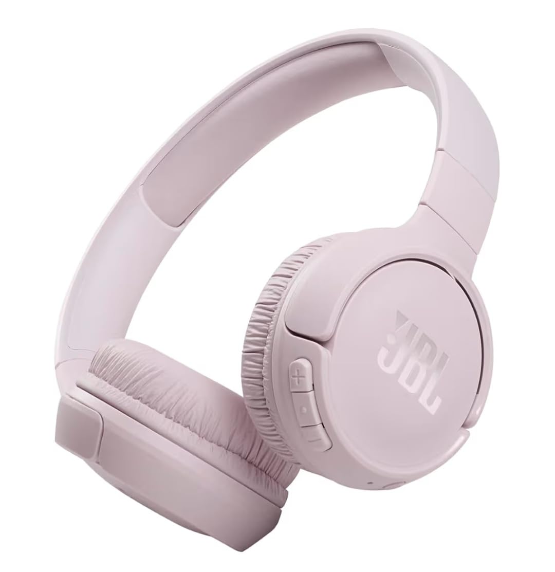 JBL Tune 510BT - Bluetooth headphones with up to 40 hours battery, microphone for call, foldable and comfortable, Android and iOs compatible (Black) customer photo 1