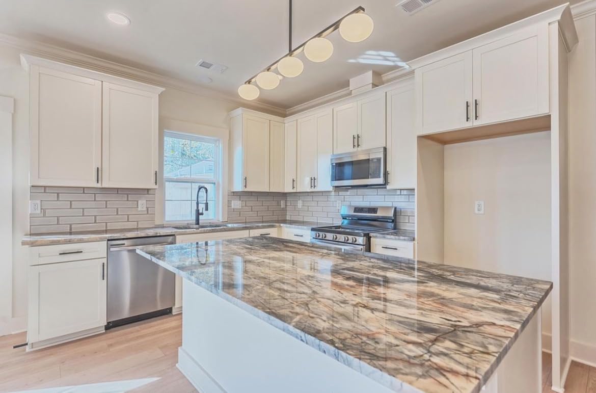 Delta Antoni Pro Style Commercial Kitchen Faucet with Pull Down Sprayer, Brushed Nickel, Spotshield Stainless 18803-SP-DST customer photo 1