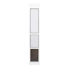 PetSafe Extreme Weather Sliding Glass Pet Door - Energy Efficient Entry for Dogs & Cats - Triple Flap with Magnetic Seal - Durable Aluminum Frame - Easy Install - Large customer photo 1