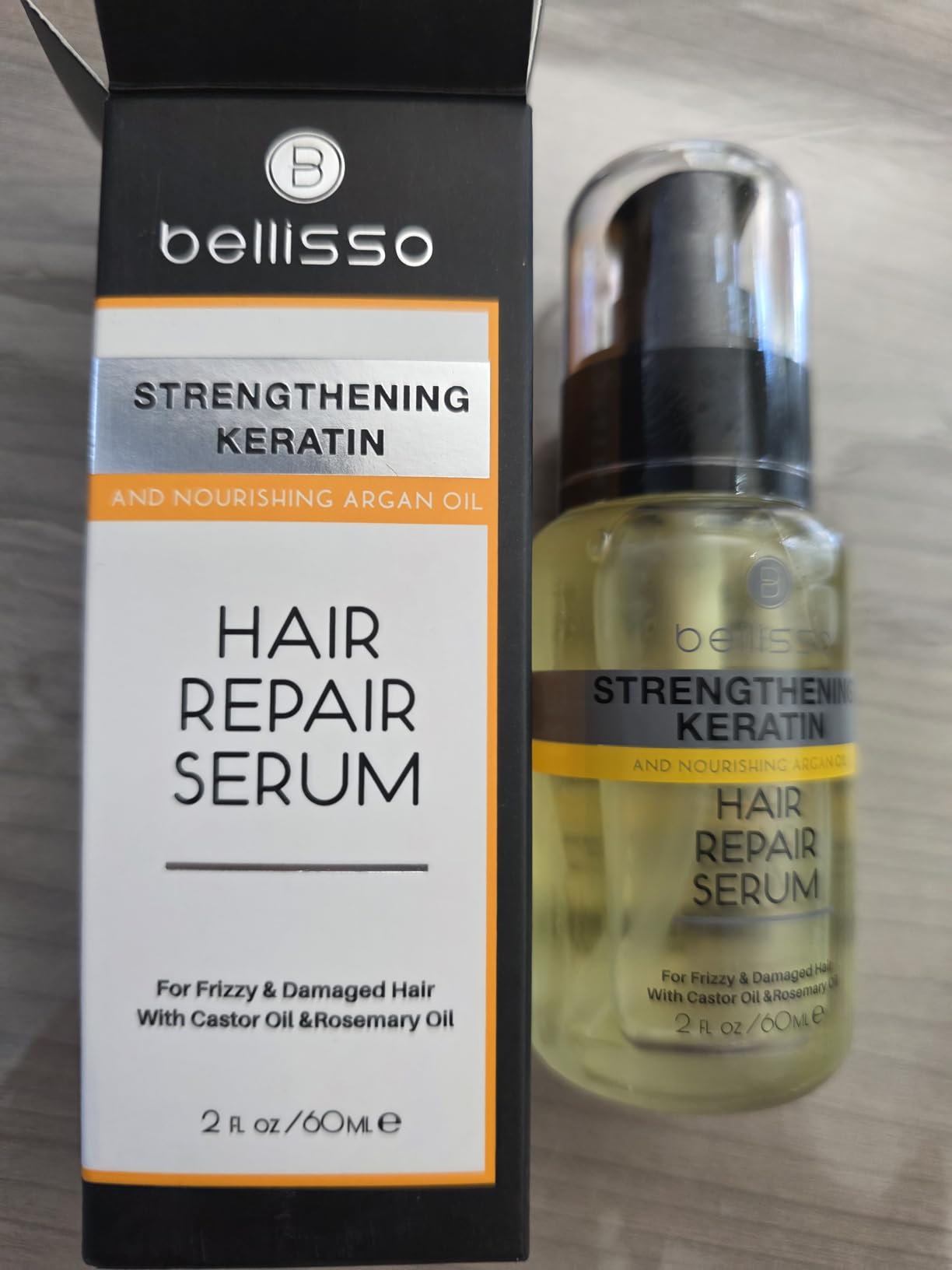 Biotin Hair Thickening Serum for Men and Women - Intense Strengthening Treatment Product with Natural Botanical Oil Blend to Help Boost Thin Hair - Repair Thinning Hair, Increase Volume and Shine customer photo 1