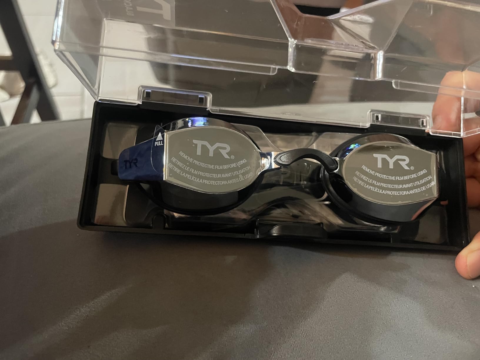 TYR Blackops Swimming Goggles customer photo 1