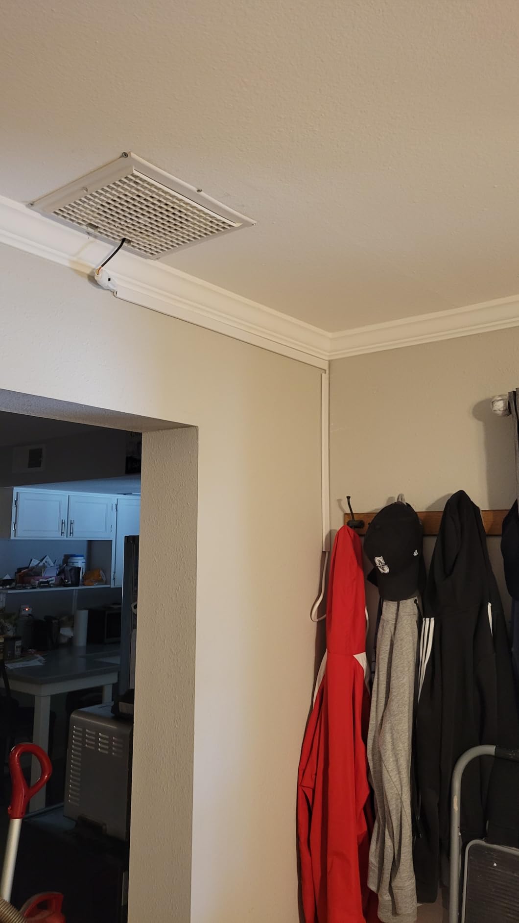 8 inch Exhaust Fan, 735CFM Wall Mounted Vent Fans, Ventilation Blower for Ceiling Bathroom Attic Window Basement Ventilation Fan customer photo 2