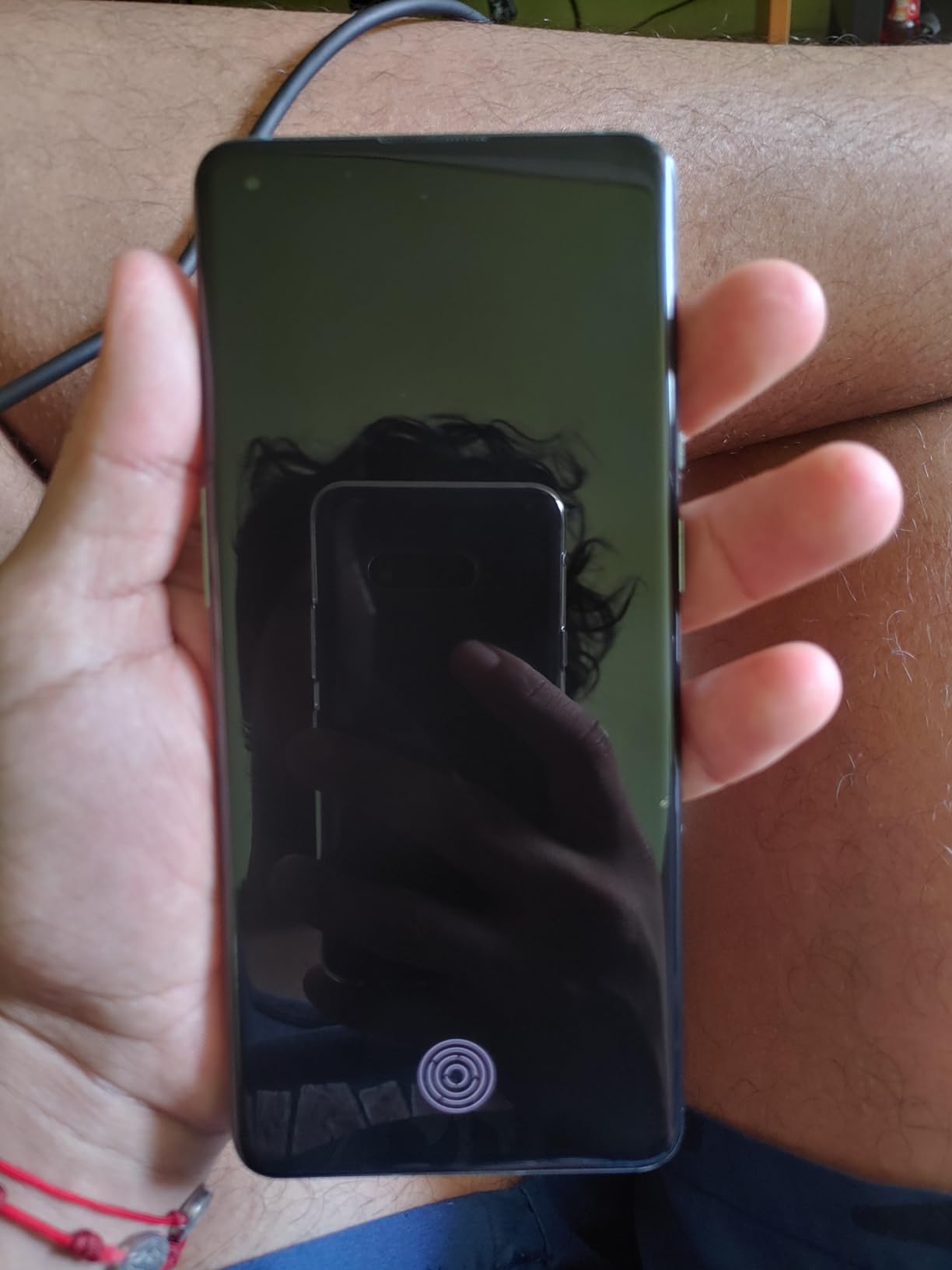 OnePlus 9 Pro, 5G Android Smartphone U.S Version,12GB RAM+256GB Storage,120Hz Fluid Display,Hasselblad Quad Camera, Fully Unlocked (Morning Mist) (Renewed) customer photo 1