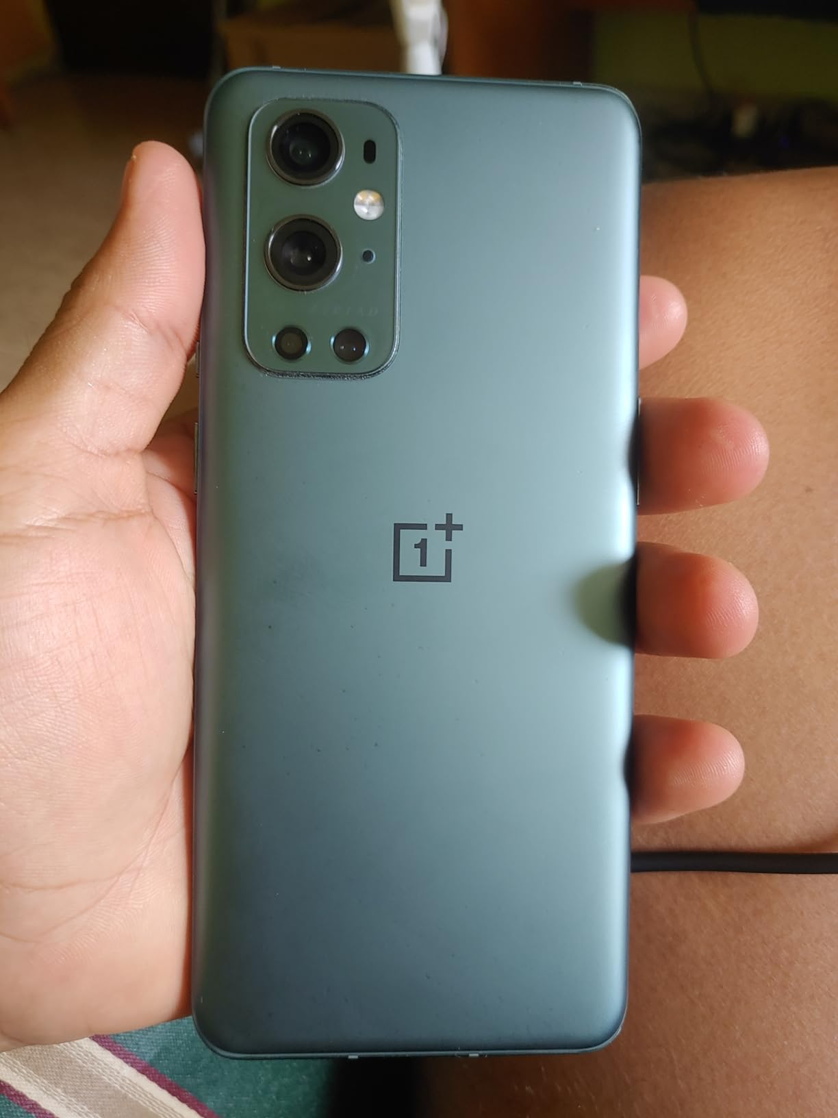 OnePlus 9 Pro, 5G Android Smartphone U.S Version,12GB RAM+256GB Storage,120Hz Fluid Display,Hasselblad Quad Camera, Fully Unlocked (Morning Mist) (Renewed) customer photo 2