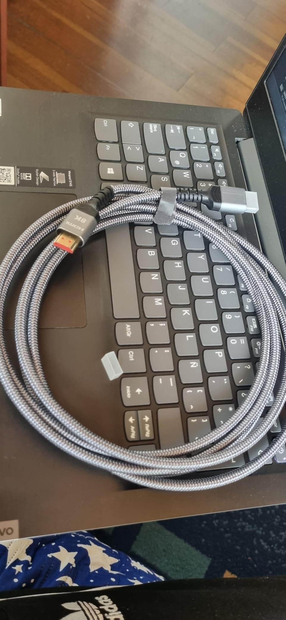 Highwings 8K@60 Long HDMI Cable 15FT, 48Gbps 2.1 High Speed Gaming HDMI Cord 4K120 144Hz RTX 3090 eARC HDCP 2.2&2.3 Compatible for PS5, SoundBar, AVR, UHD TV customer photo 2