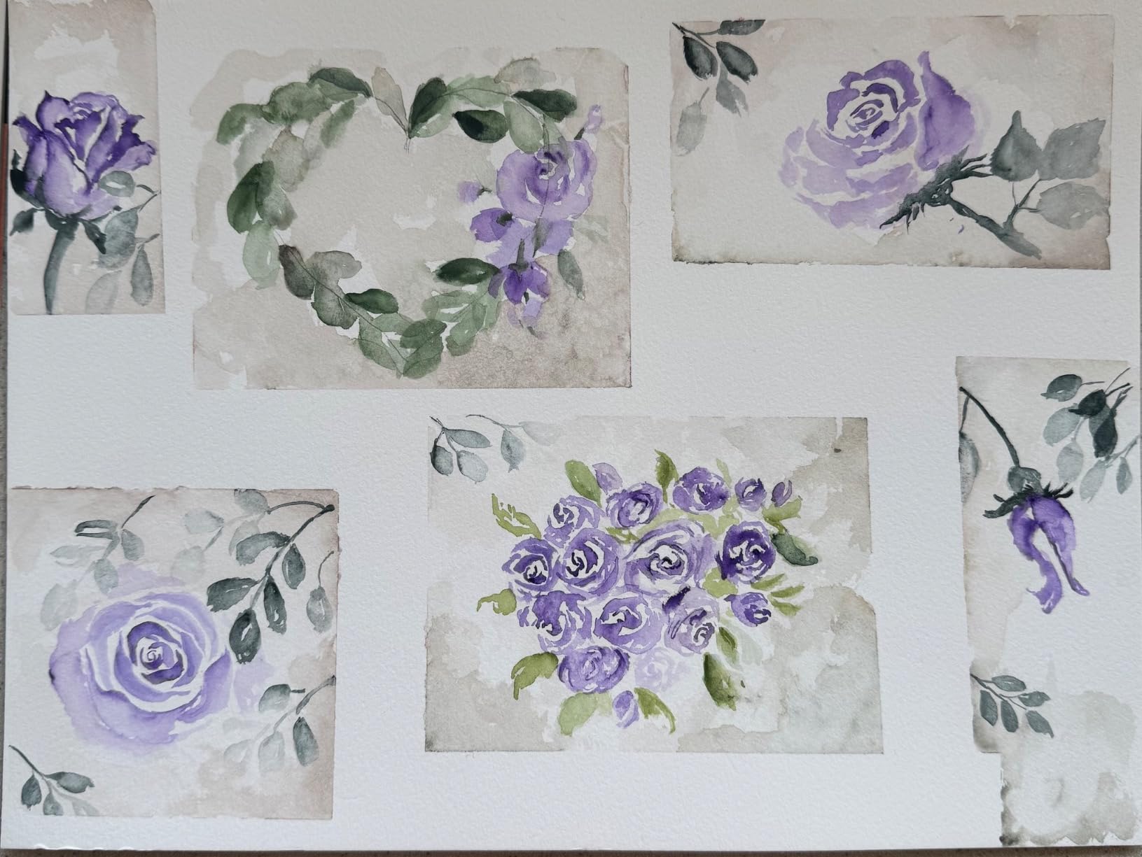 Hahnemuhle Collection Watercolor 300 Pad Cold Pressed 9x12 Inches 300gsm customer photo 1