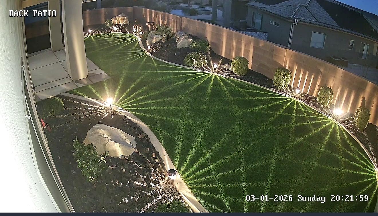 XMCOSY+ Solar Pathway Lights Outdoor - 6 Pack Solar Lights Outdoor Waterproof, 10-40 LM Dimmable Auto On/Off Solar Outdoors Lights Yard Garden Walkway Driveway (Warm White) customer photo 2