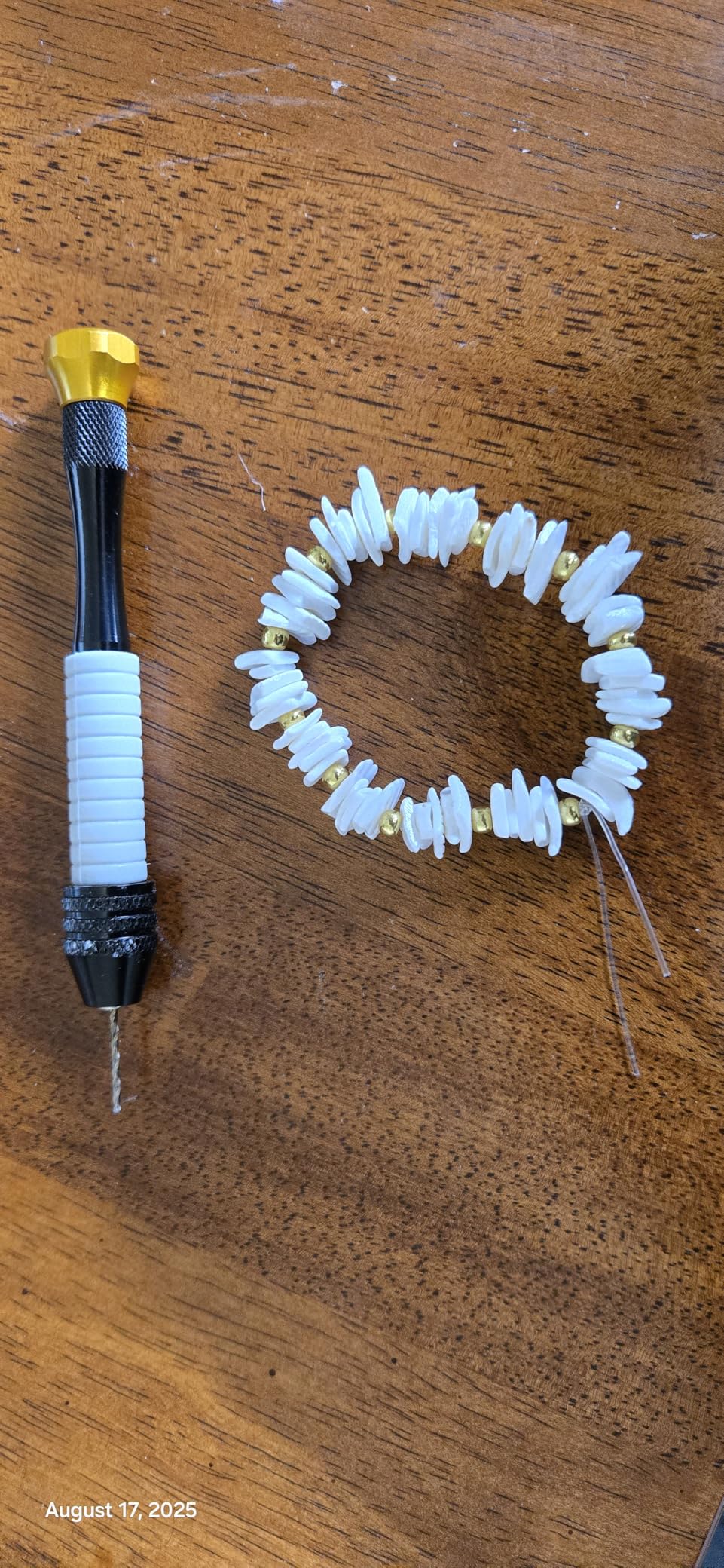 Pin Vise Hand Drill Manual - Jewelry w/Micro Drill Bits (0.8mm-2.5mm) - Rotary Craft Drill for Jewelry Making, Resin, Wood, Plastic, Miniature, Beads, Clay Etc customer photo 1