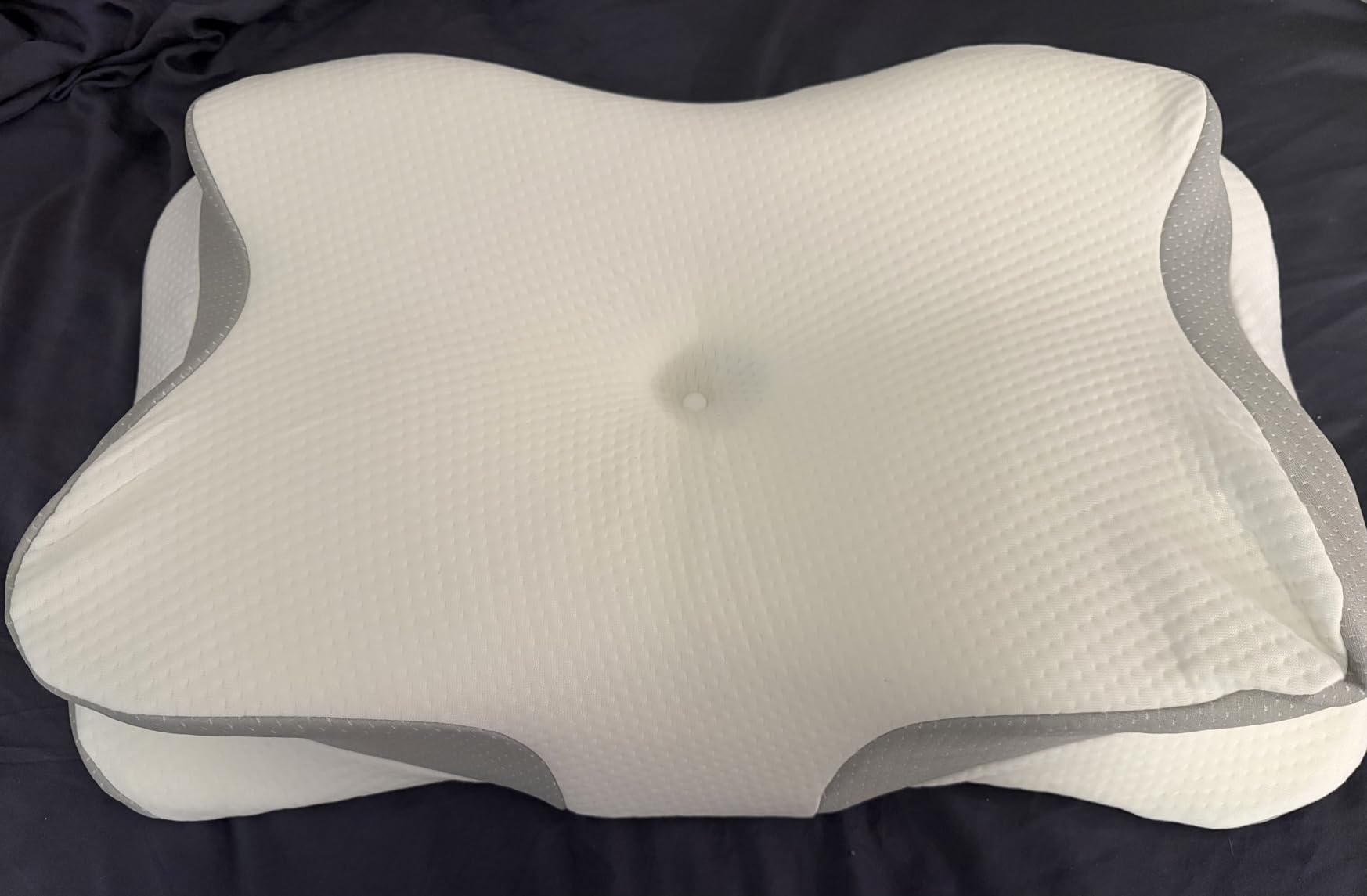 Osteo Cervical Pillow for Neck Pain Relief, Hollow Design Odorless Memory Foam Pillows with Cooling Case, Adjustable Orthopedic Bed Pillow for Sleeping, Support for Side Back Sleepers customer photo 1