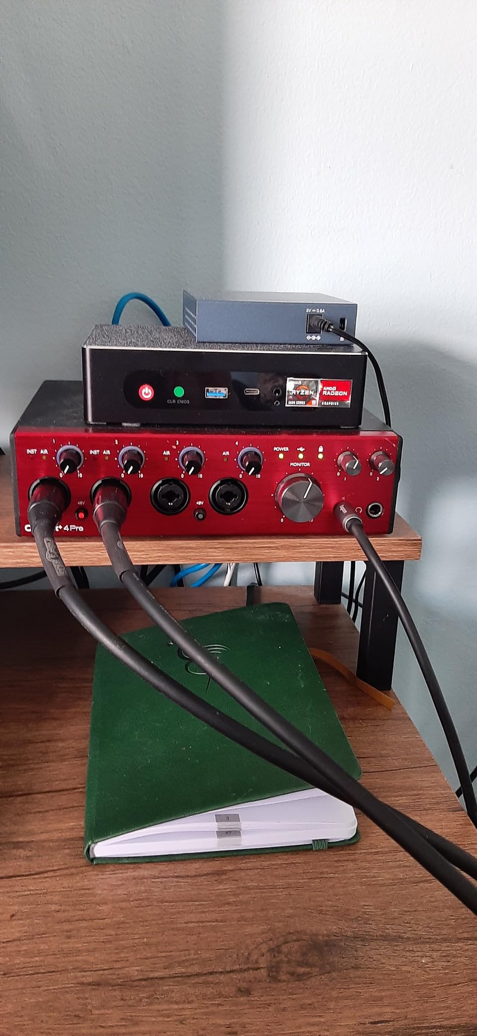 Focusrite Clarett+ 8Pre Studio-Grade 18-in/20-out Audio Interface with Eight High-Performance, Low-Noise, Low-Distortion Mic Preamps customer photo 1