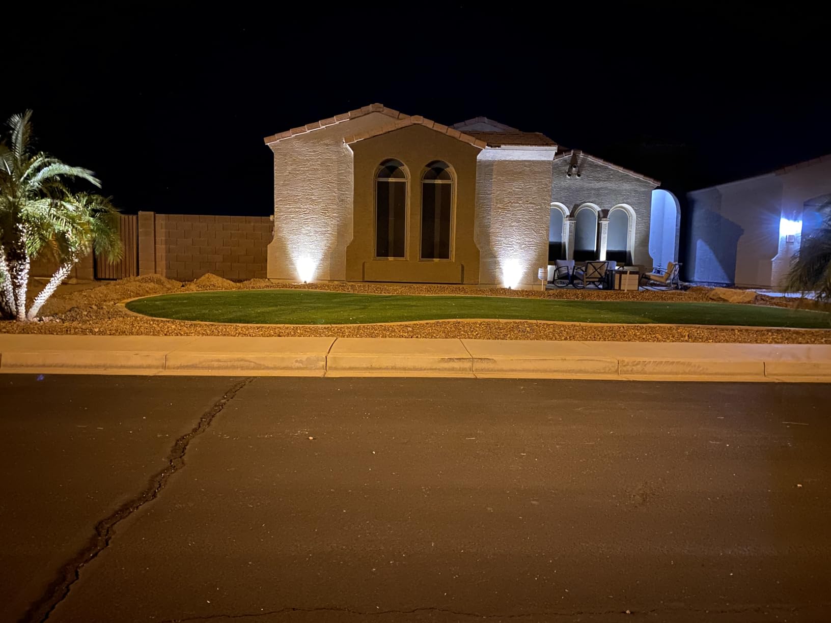 SUNVIE 12 Pack Low Voltage Landscape Lighting 12W LED Outdoor In-Ground Waterproof Shielded Well Lights Warm White Paver Lights with Wire Connectors for Pathway Garden Yard Fence Deck customer photo 2