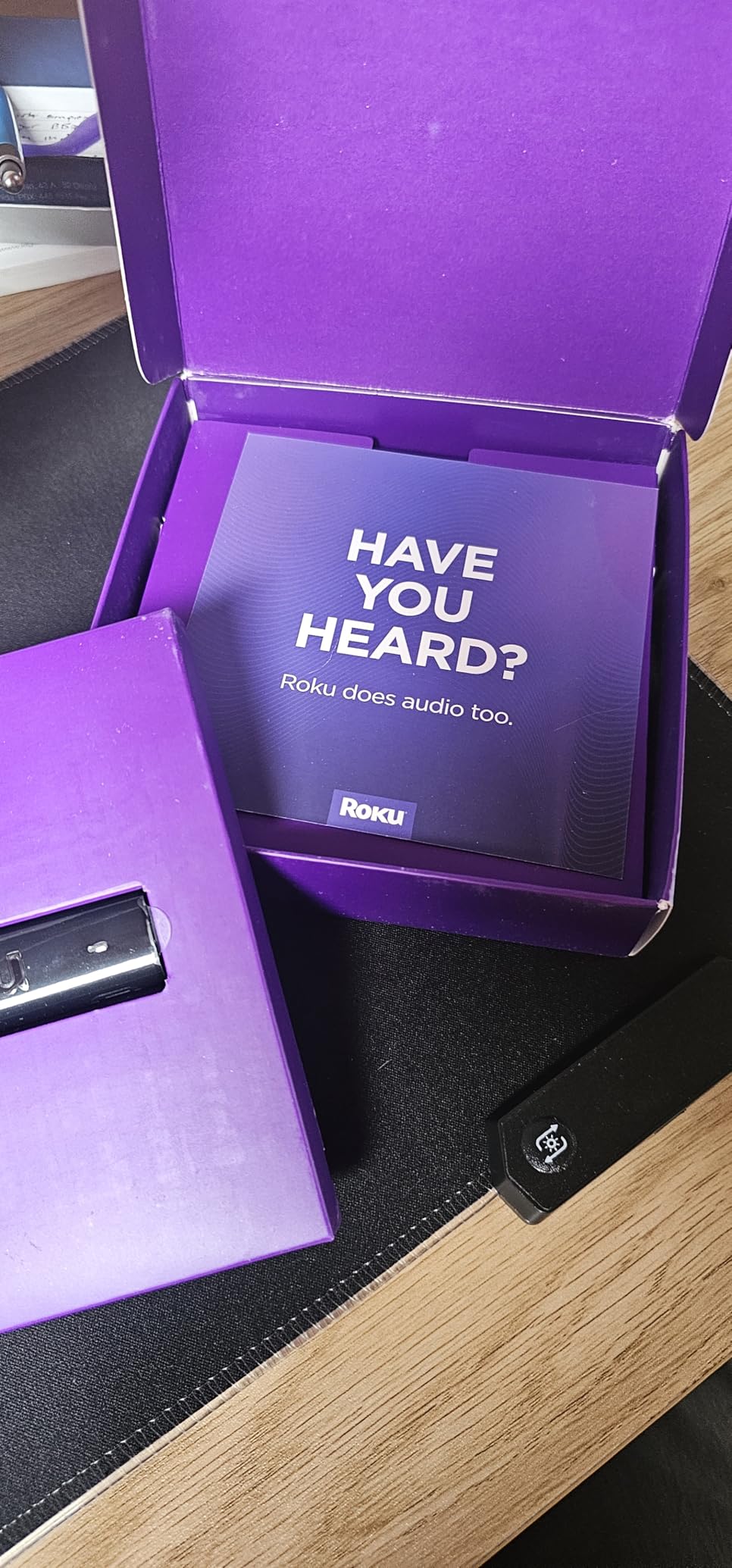 Roku Streaming Stick 4K - HDR & Dolby Vision Roku Streaming Device for TV with Voice Remote & Long-Range Wi-Fi - Free & Live TV customer photo 2