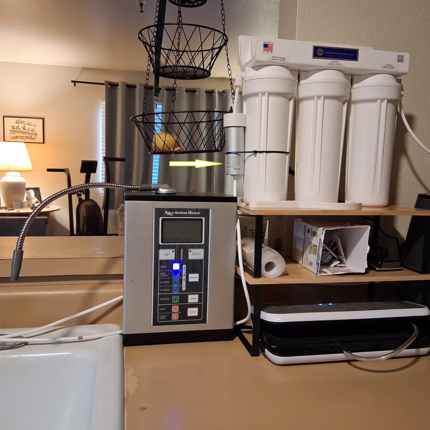 Waterdrop LED UV Ultraviolet Water Filter for Under Sink Water Filter and Reverse Osmosis System, Mercury-Free, FCC Certified customer photo 1