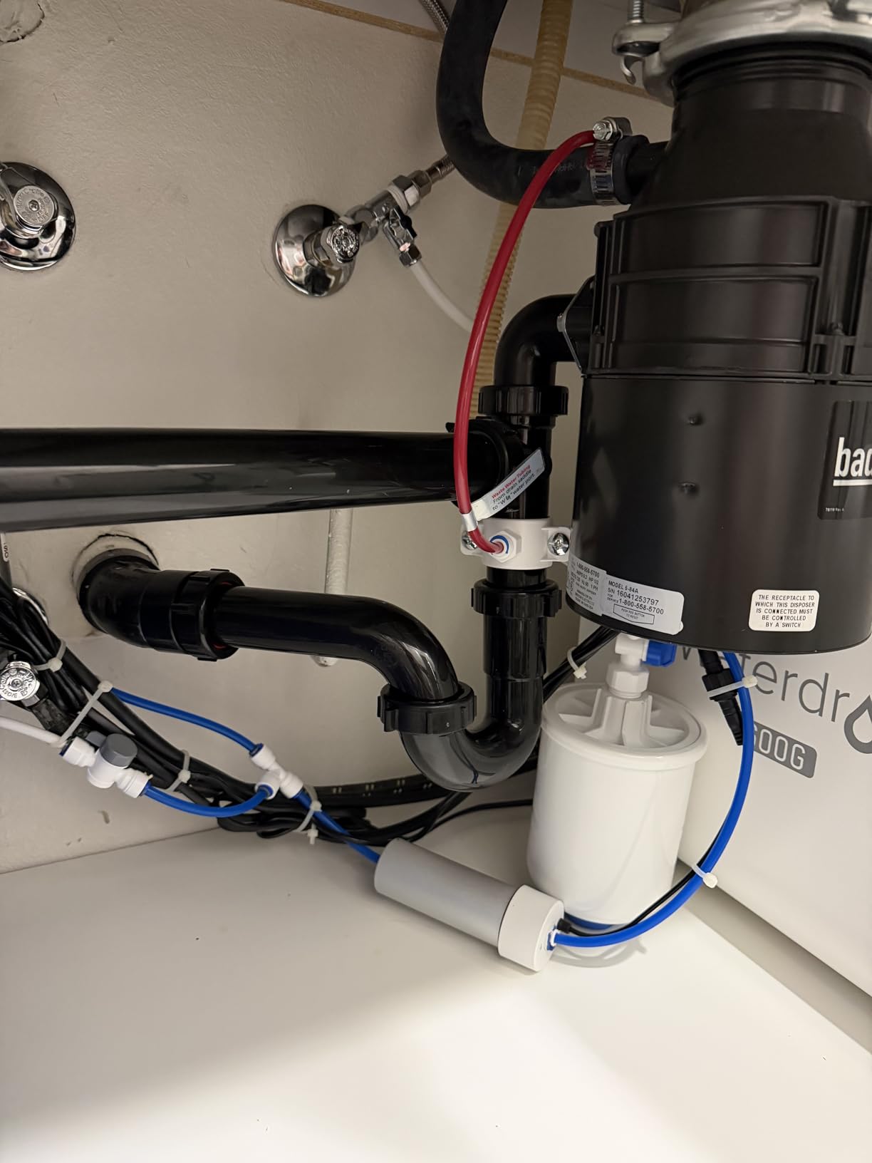 Waterdrop LED UV Ultraviolet Water Filter for Under Sink Water Filter and Reverse Osmosis System, Mercury-Free, FCC Certified customer photo 2