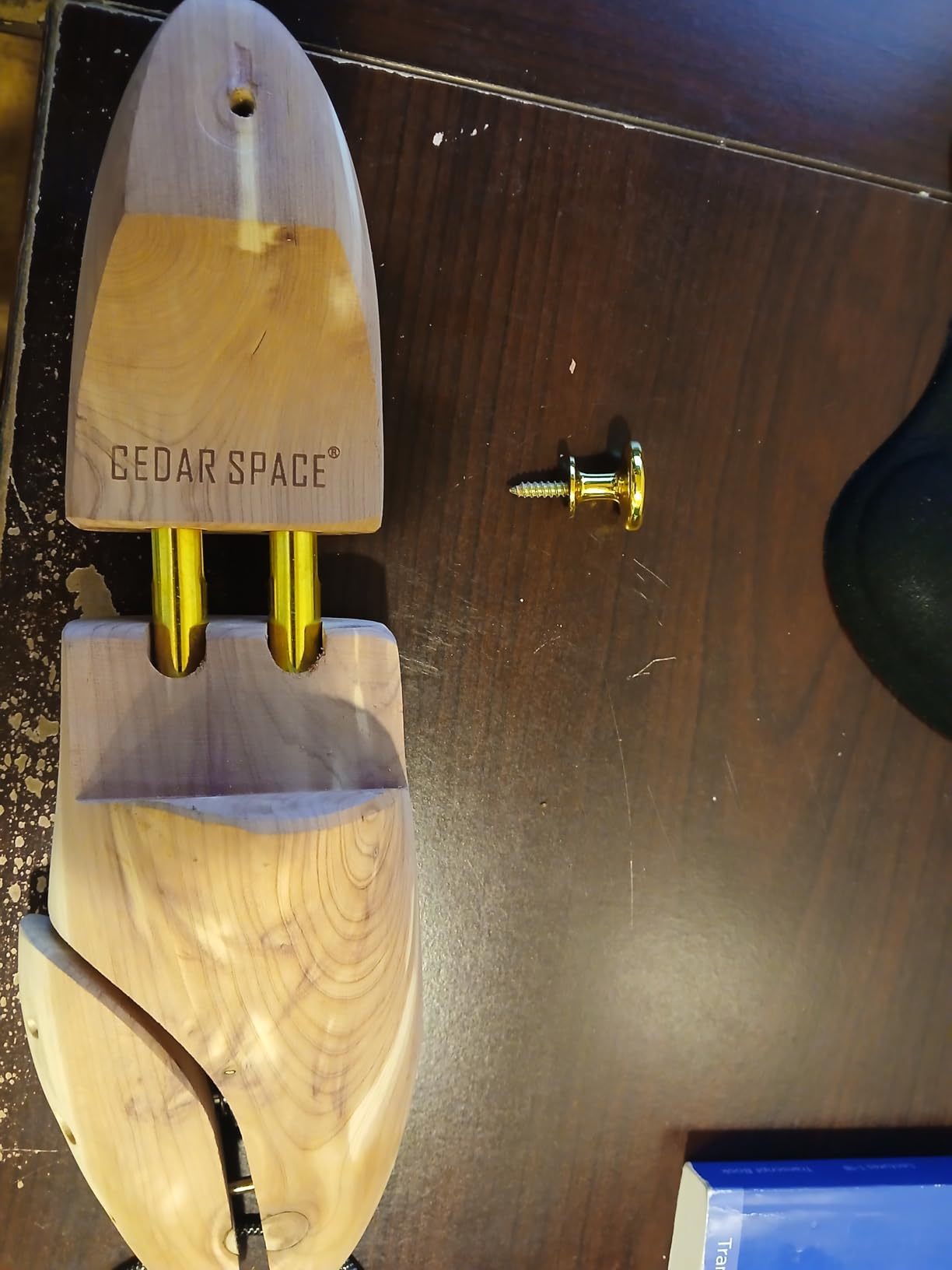 Cedar Shoe Trees for Men, 7.5-14 Sizes Cedar Shoe Trees, 2 Pairs Wooden Shoe Stretcher Tree customer photo 1