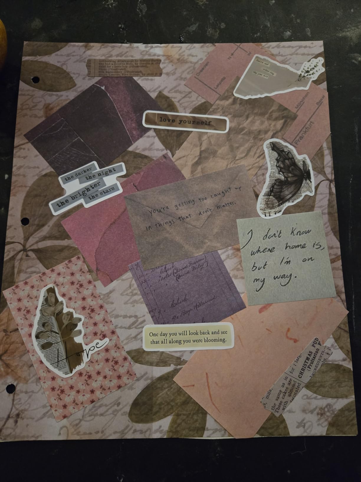 445 PCS Vintage Scrapbook Paper Journaling Scrapbooking Supplies Kit Aesthetic Decorative Craft Paper include 40 Sheet Flowers Stickers for Planner, Bullet Journaling, Junk Journal, Retro Crafts customer photo 2