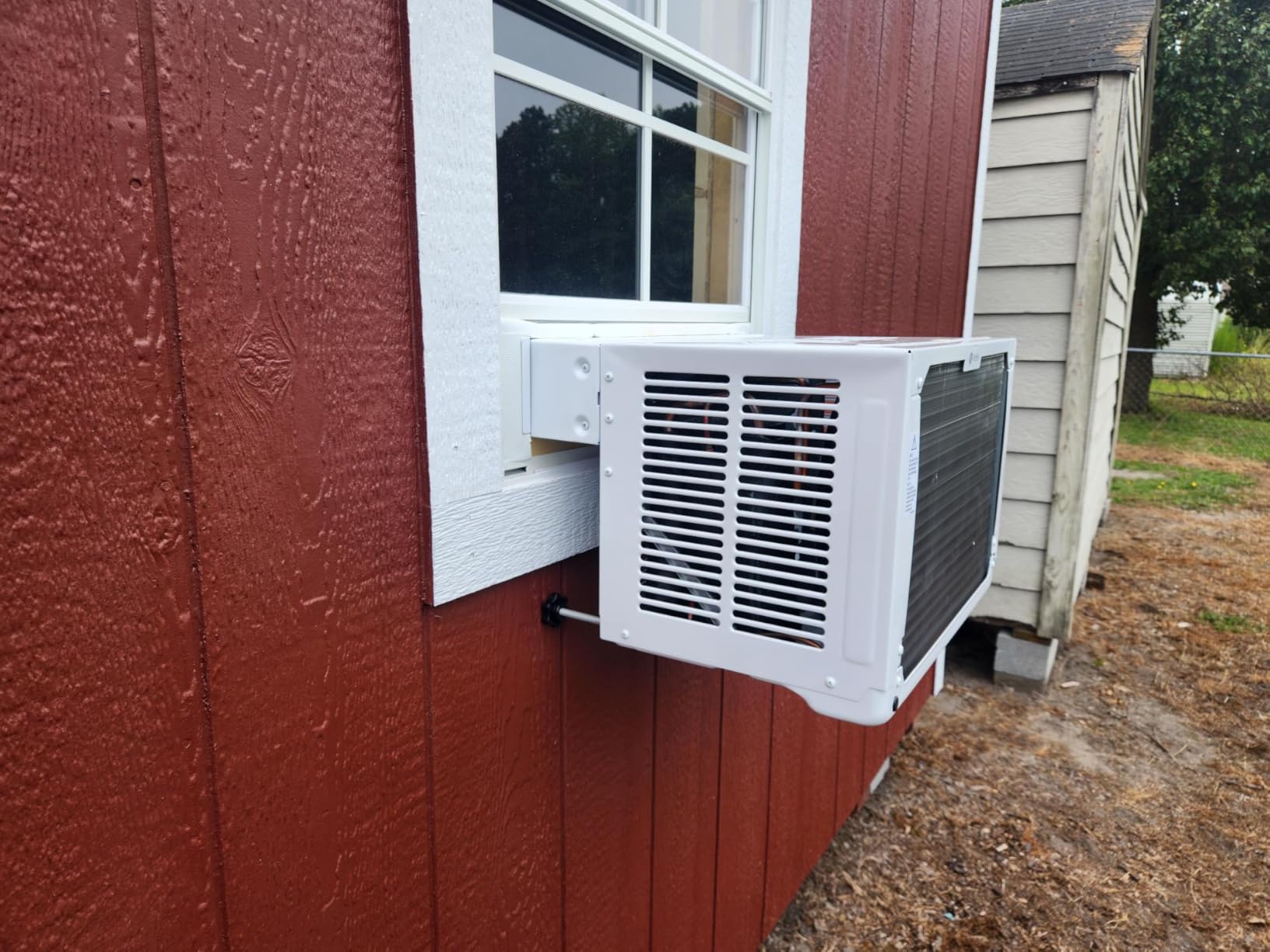 GE Profile ClearView Window Air Conditioner Unit, 8,300 BTU, U-Shaped Adjustable Depth, Energy Efficient Cooling up to 350 sq ft., Ultra Quiet, SMART Home Capable, Includes Remote, White customer photo 2