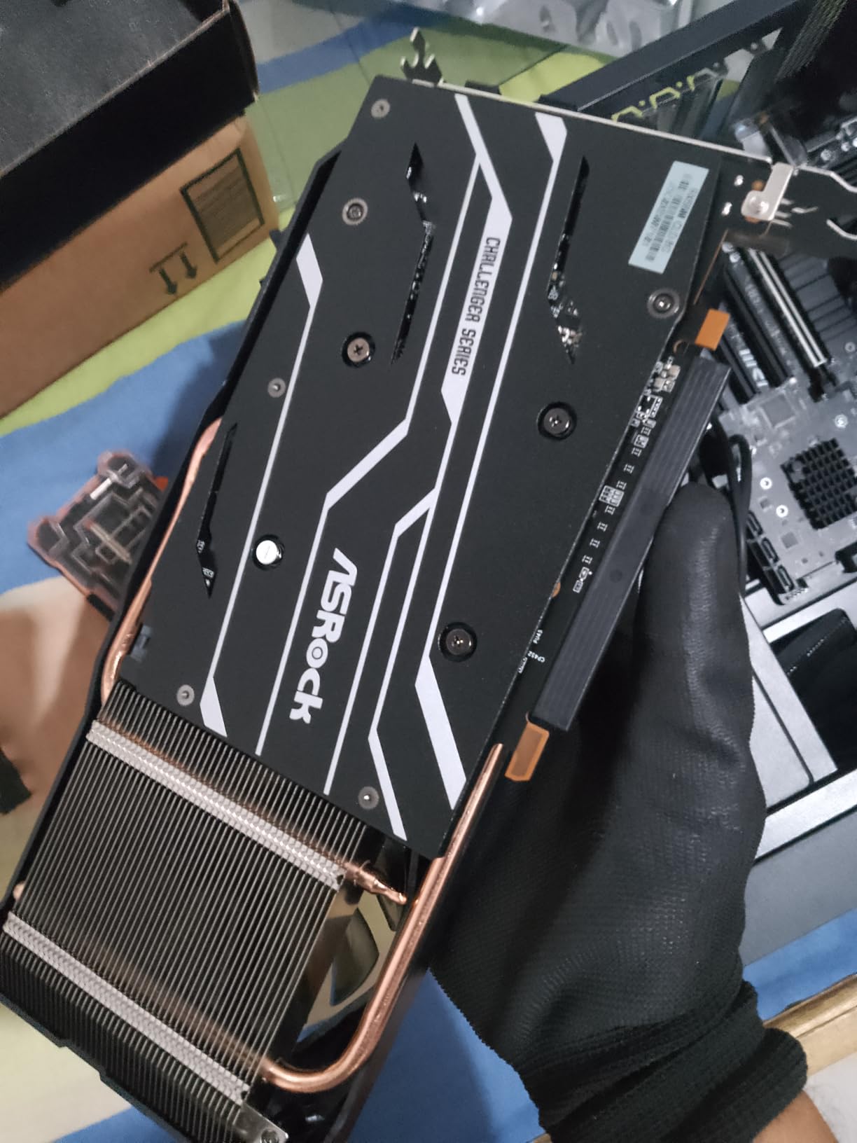 ASROCK AMD Radeon RX 6600 Challenger D Dual Fan 8GB GDDR6 PCIE 4.0 Graphics Card customer photo 1