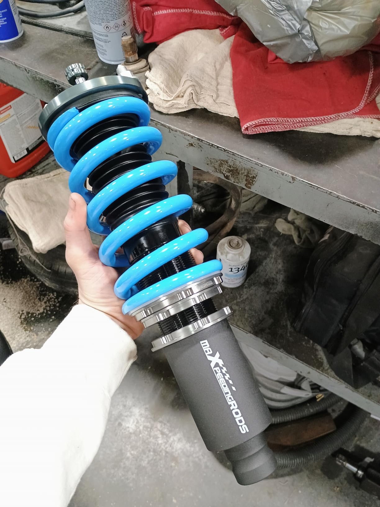 maXpeedingrods Coilovers for Honda Civic 1988-2000, for Honda CRX del Sol 1992-1995, for Acura Integra 1990-2001, 24 Levels Damper Adjustable Struts, Height Adjustable T6 Upgraded Lowering Kit customer photo 2