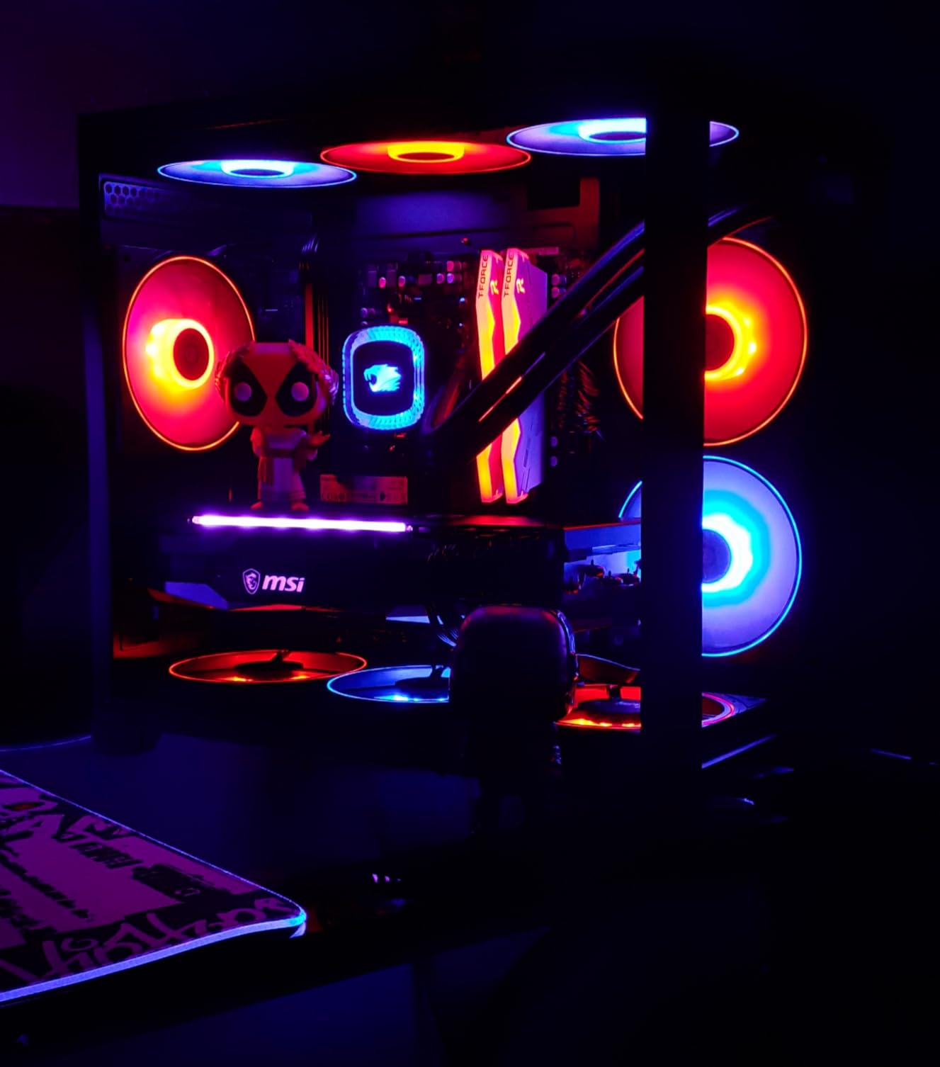 TEAMGROUP T-Force Delta RGB DDR5 32GB Kit (2x16GB) 6400MHz CL40 Desktop Memory Module customer photo 2