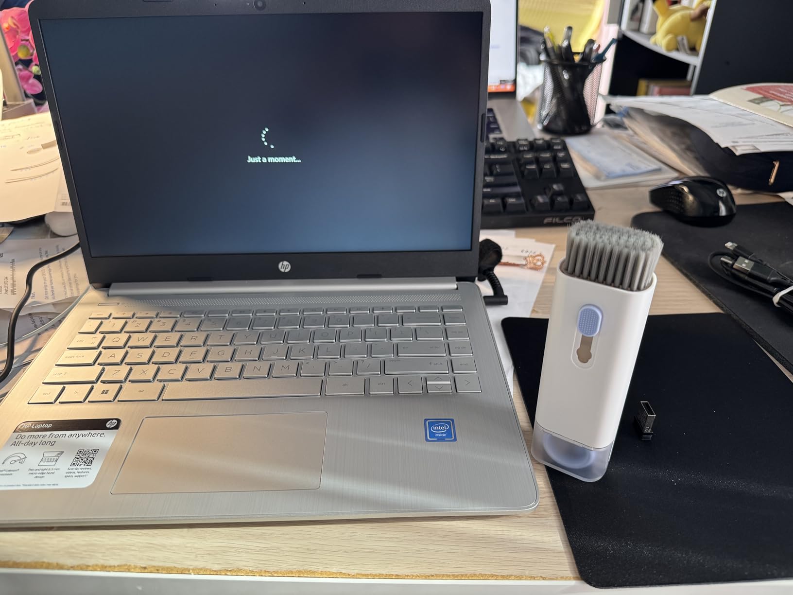 HP Stream 14 Student Business Laptop, Microsoft Office 365, Copilot AI, 8GB RAM, 128GB UFS, Intel N150 Processor(Quad-core), Willow Green, Windows 11 Home customer photo 1