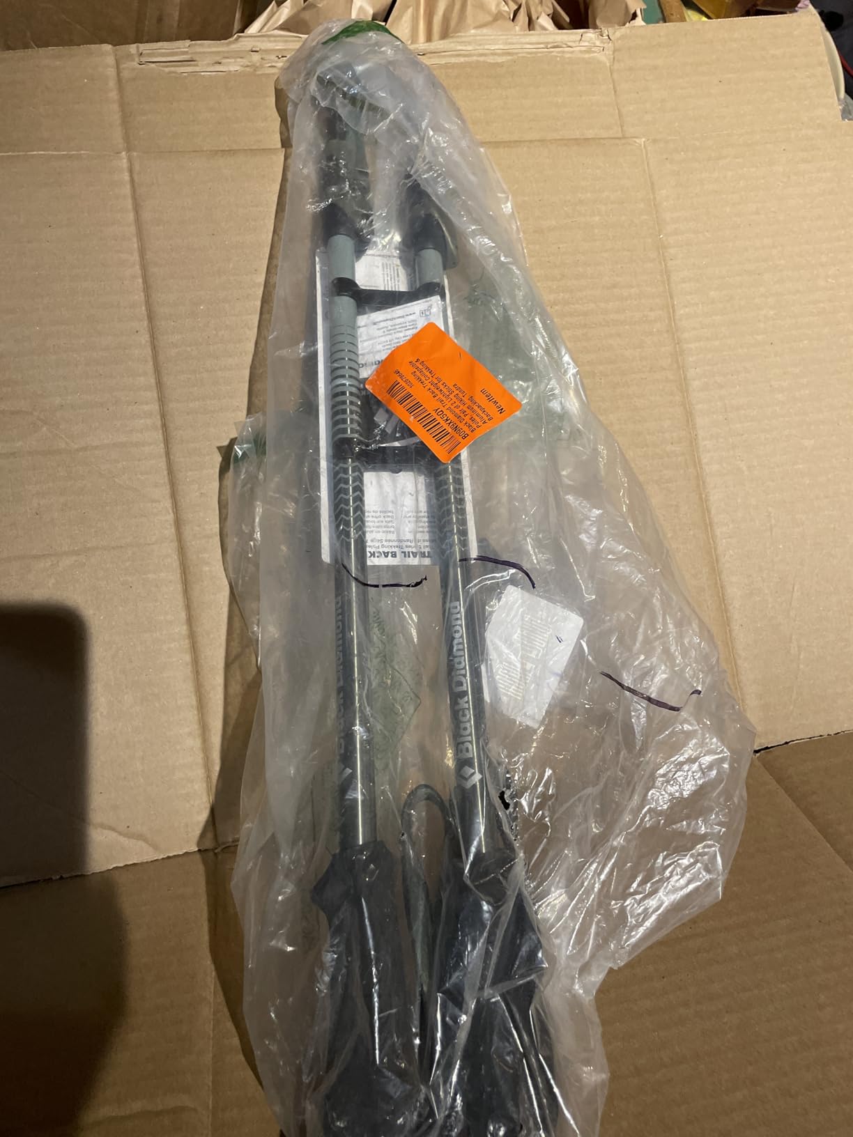 BLACK DIAMOND Trail Back Trekking Poles (Pair) | Durable Aluminum | FlickLock Adjustability | Comfortable Grips for Hiking & Backpacking customer photo 2