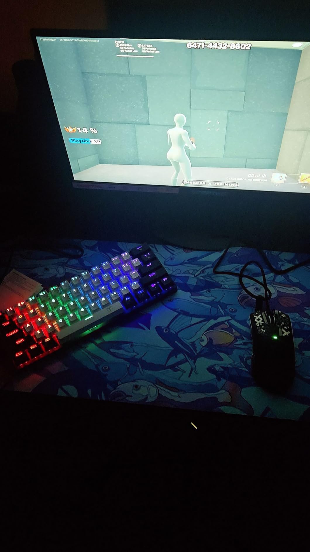 Portable 60% Mechanical Gaming Keyboard, Wired Keyboard with Blue Switches,LED Customization Backlit,61 Keys Ultra-Compact Mini OfficeKeyboard for PC/Mac/Xbox,Easy to Carry On Trip-Black customer photo 1
