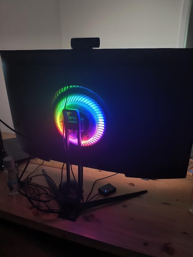 CRUA 27 inch Curved Gaming Monitor, FHD 1920x1080P, 144Hz/180Hz Computer Monitor, 1800R VA Screen, 120% sRGB, AMD FreeSync, HDMI and DP, Wall Mount Install, Black customer photo 2