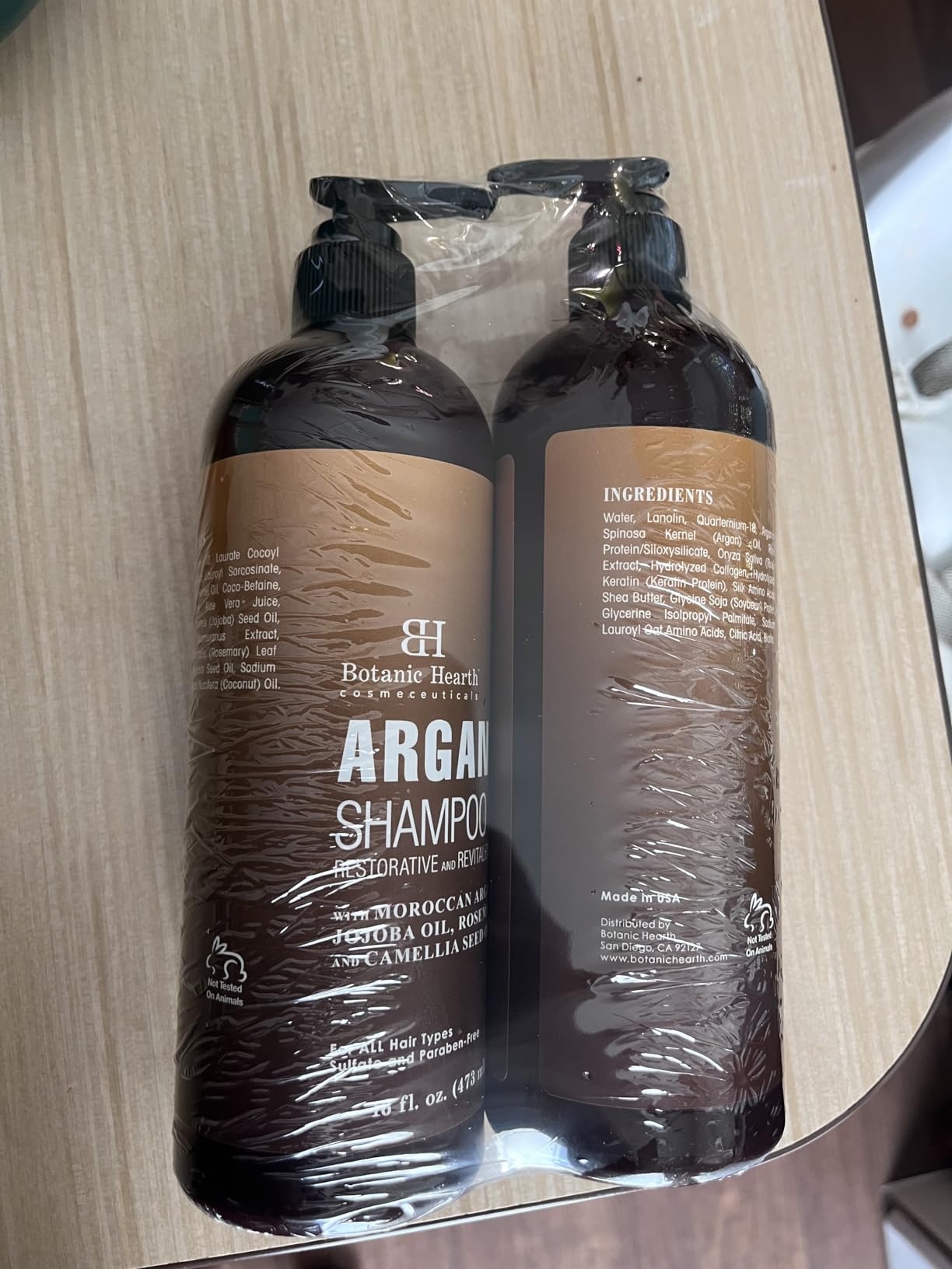 Botanic Hearth Biotin Shampoo and Conditioner with Collagen | Fights Hair Loss & with Korean Ginseng & Turmeric, Conditioner Promotes Hair with Avocado and Coconut | 16 fl oz x 2 customer photo 2