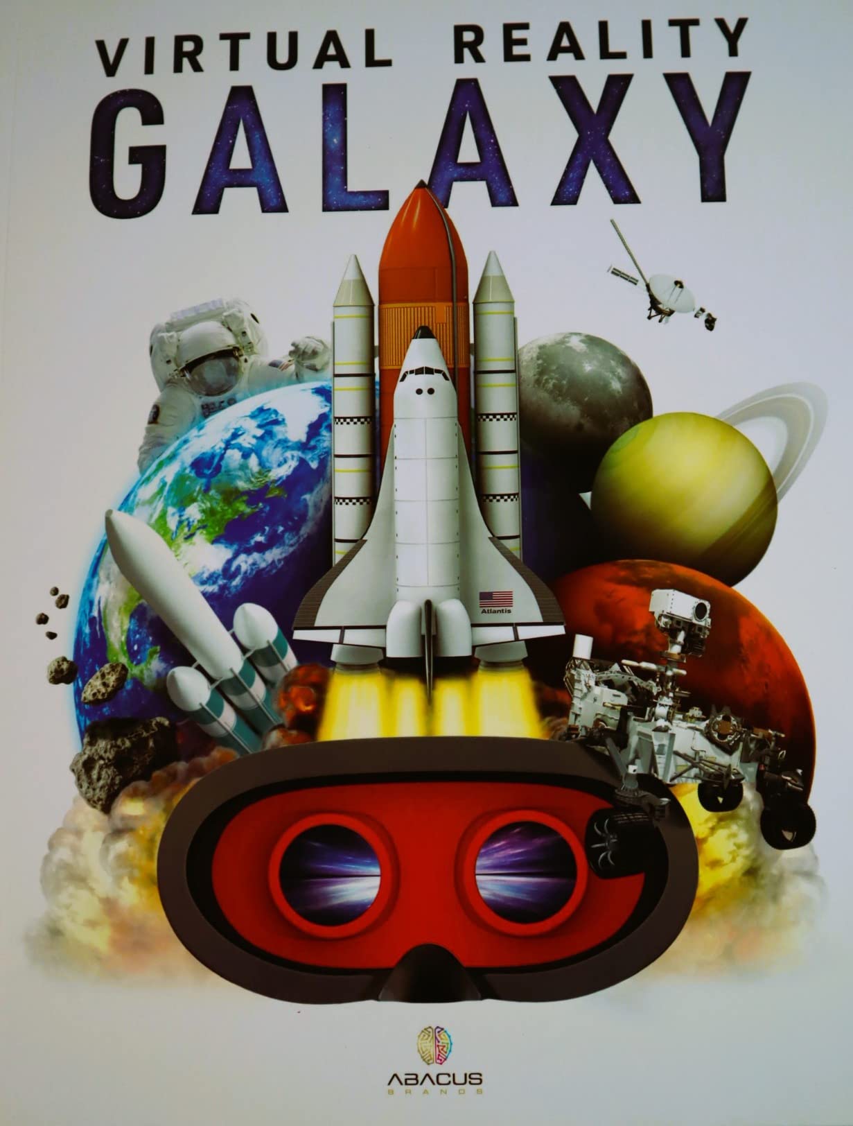Abacus Brands Virtual Reality Galaxy Gift Box - Illustrated Interactive VR Book and STEM Learning Activity Set customer photo 2