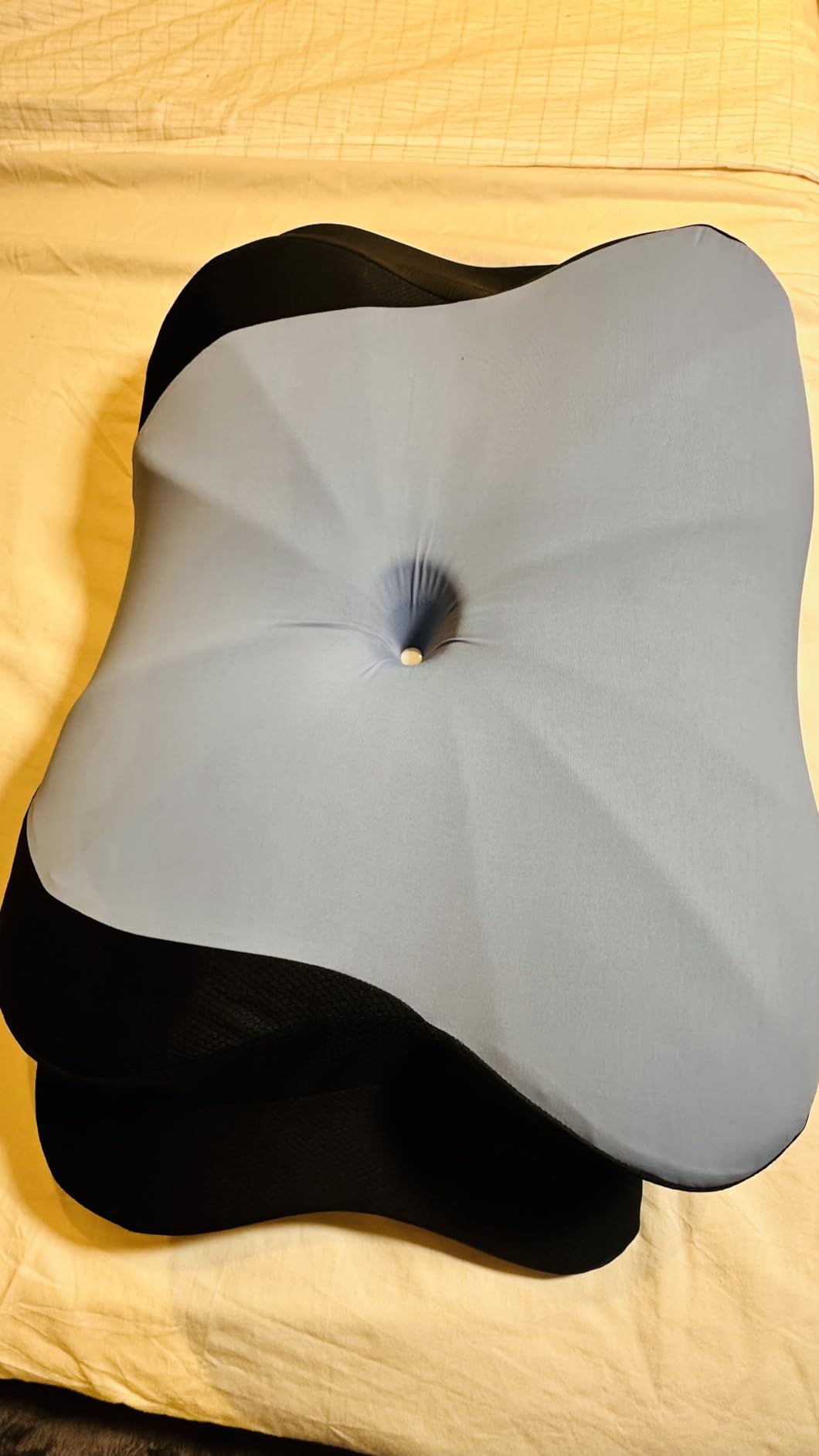 DONAMA Cervical Pillow for Neck and Shoulder,Contour Memory Foam Pillow,Ergonomic Neck Support Pillow for Side Back Stomach Sleepers with Pillowcase customer photo 1