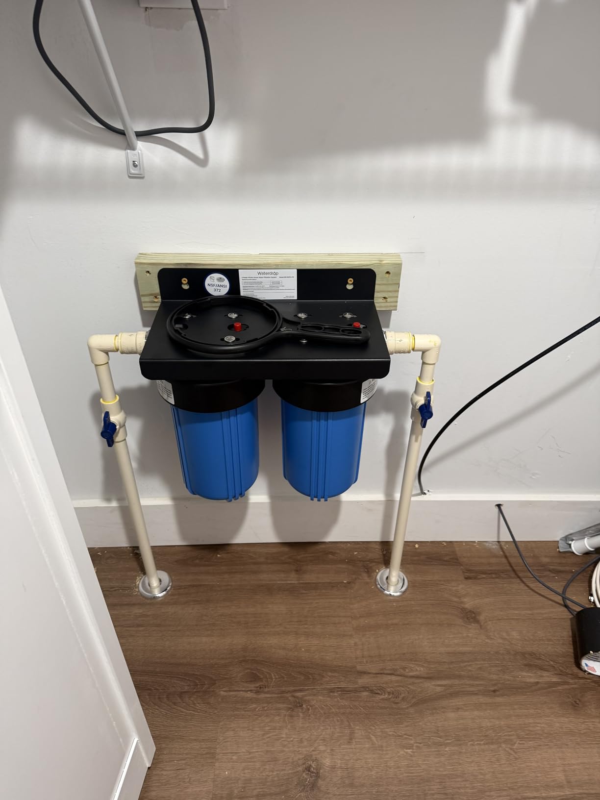 Waterdrop Whole House Water Filter System, Reduce Iron & Manganese, with Carbon and Sediment Filters, 5-Stage Filtration customer photo 1