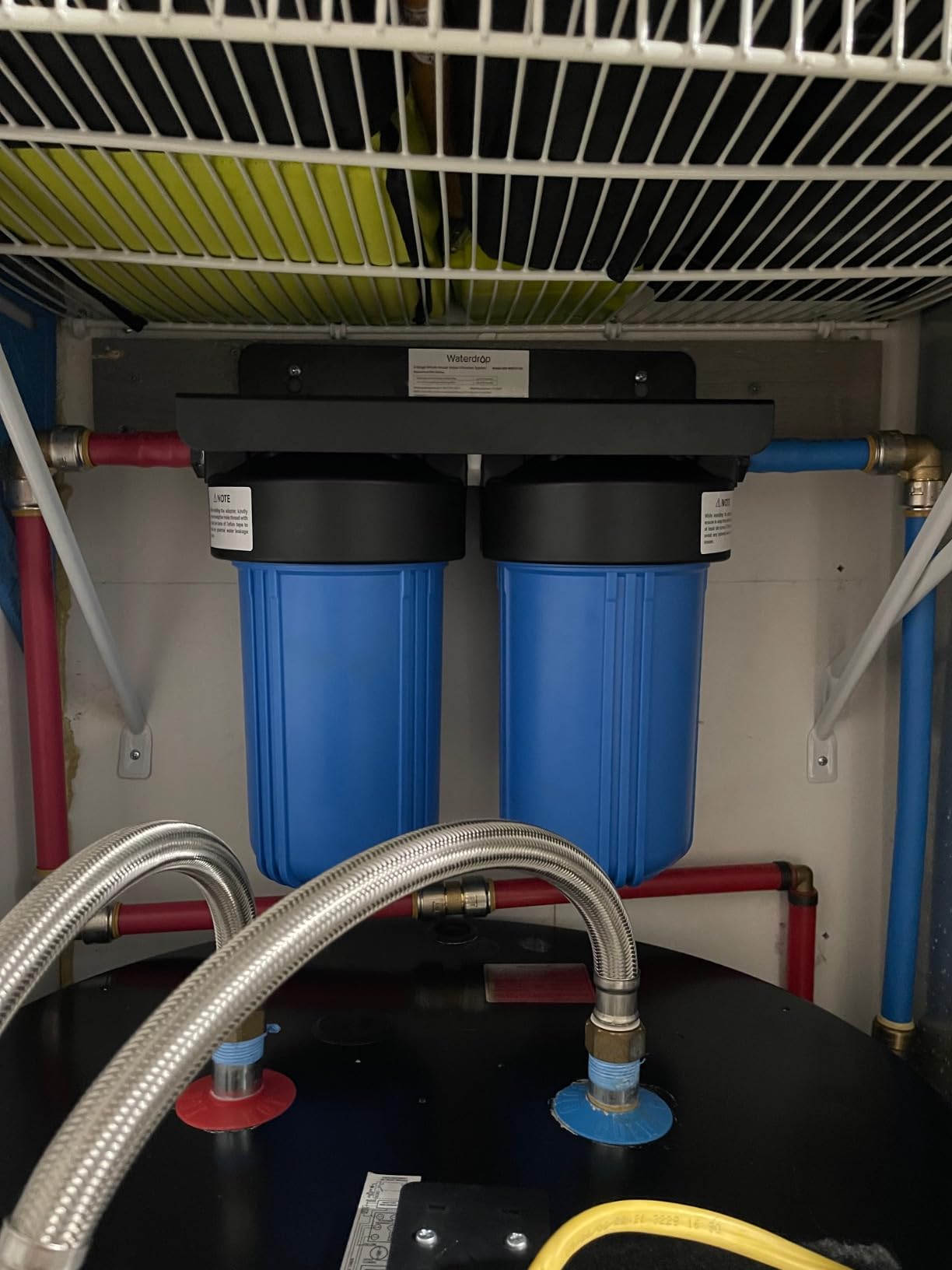 Waterdrop Whole House Water Filter System, Reduce Iron & Manganese, with Carbon and Sediment Filters, 5-Stage Filtration customer photo 2